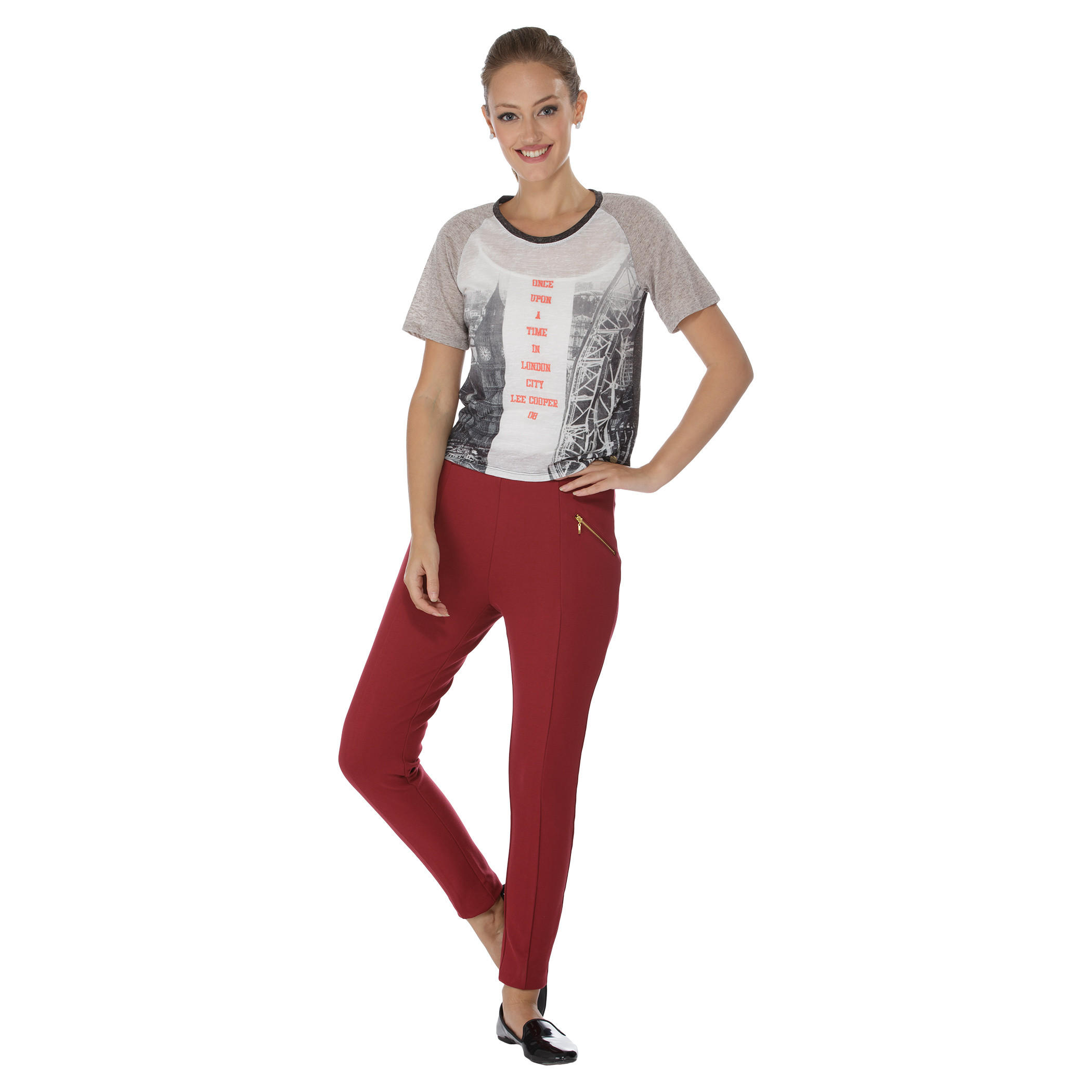 Lee Cooper Printed T-shirt-women-clothing-tshirts-image-5