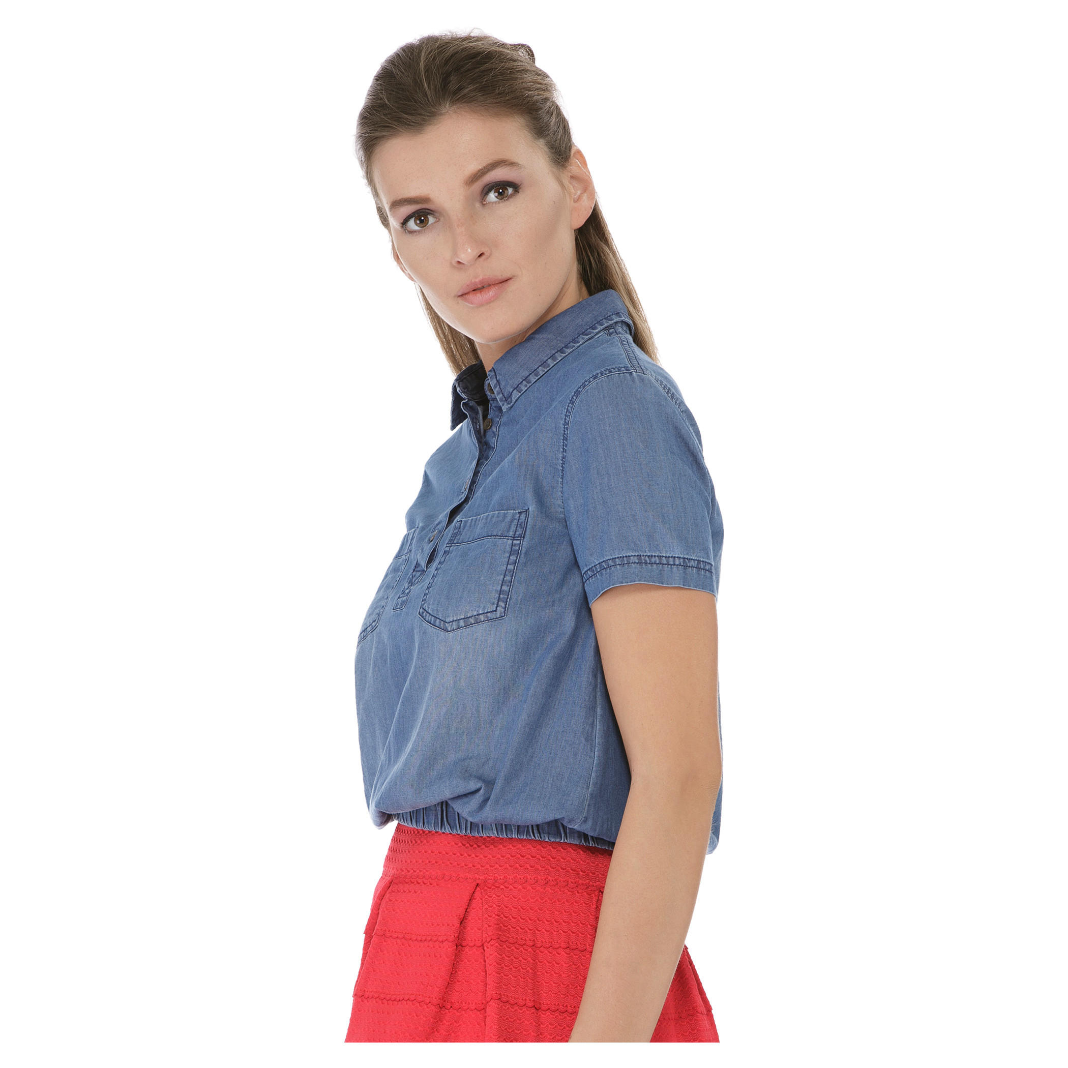 Lee Cooper Solid Colour Top-women-clothing-shirtsandblouses-blouses-image-3