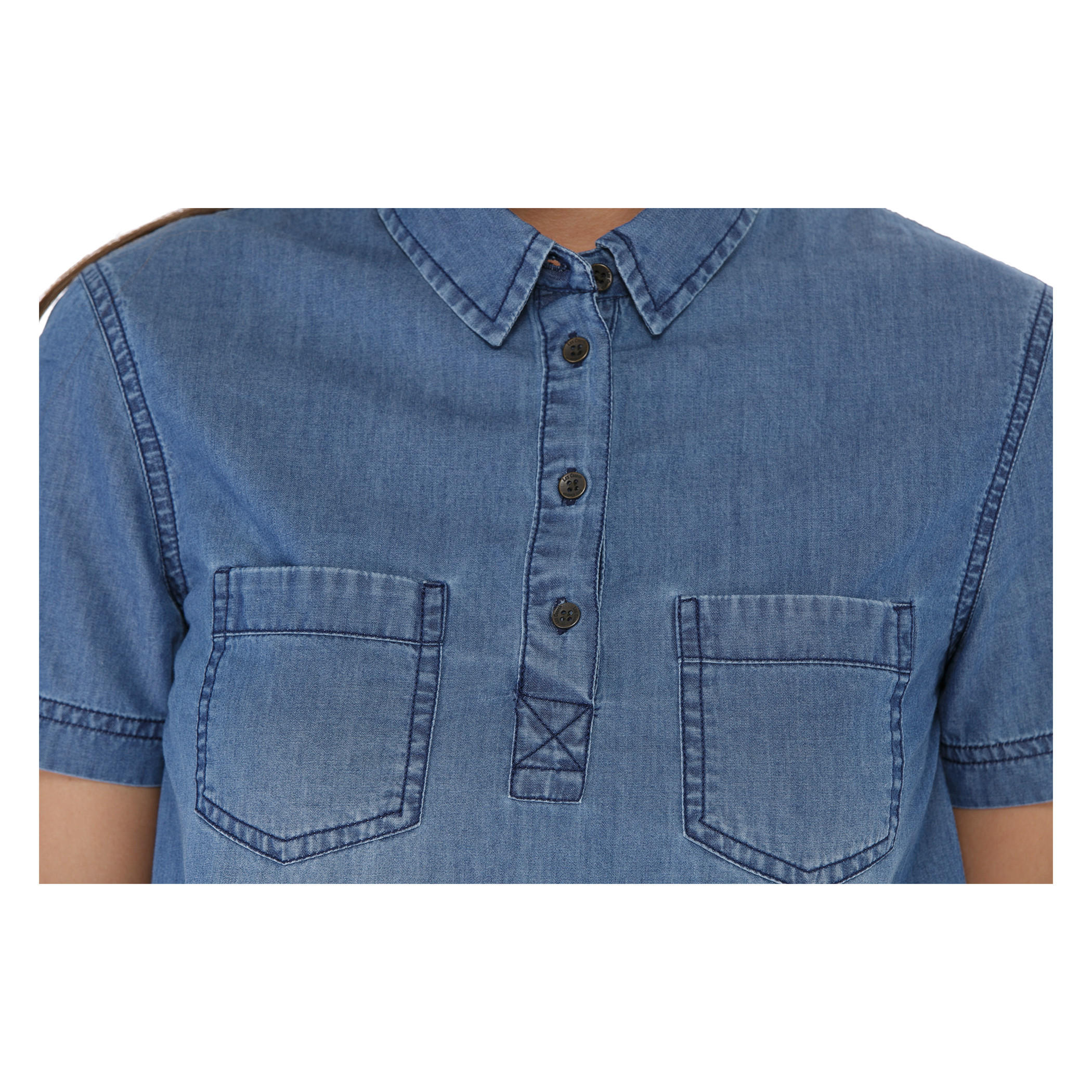 Lee Cooper Solid Colour Top-women-clothing-shirtsandblouses-blouses-image-4