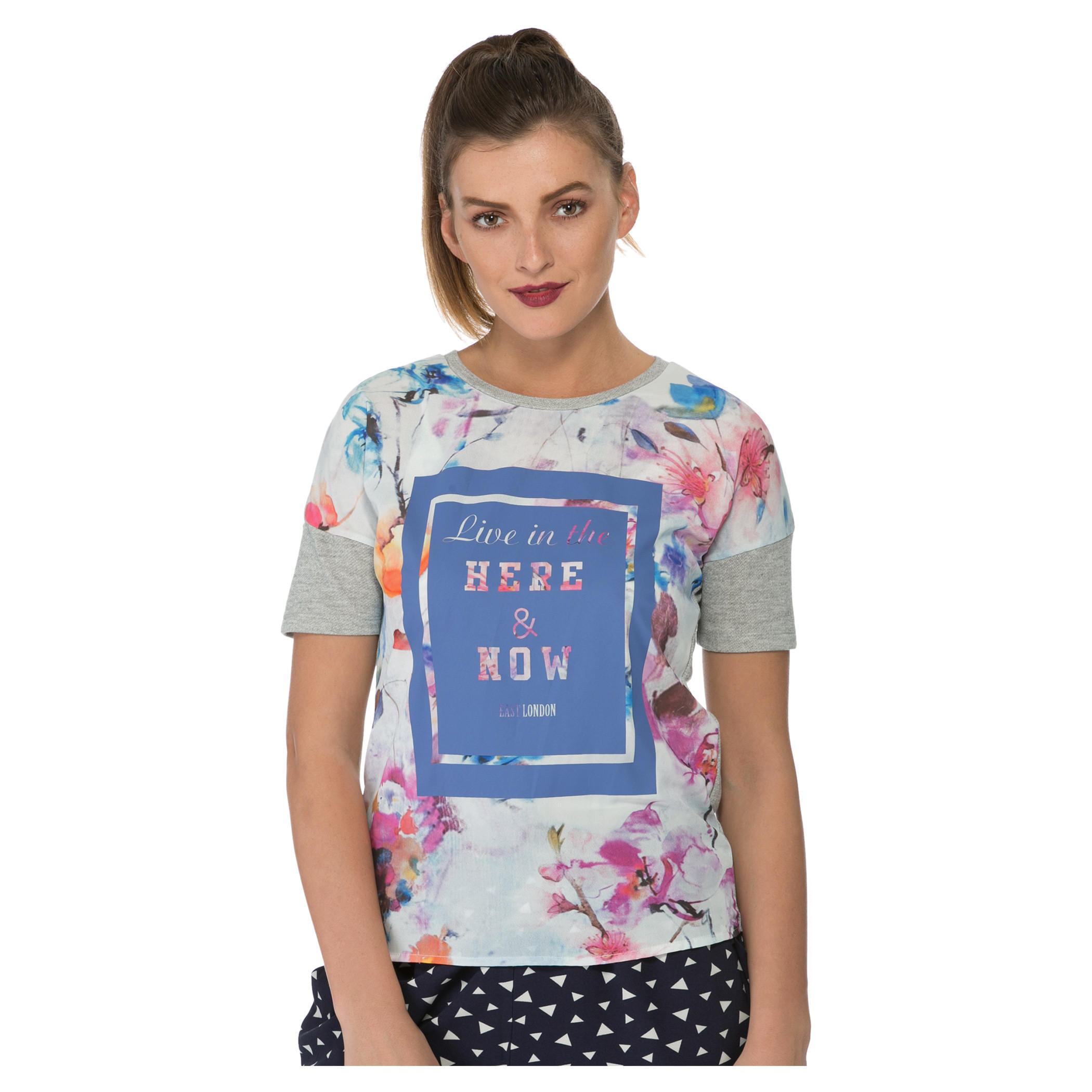 Lee Cooper Printed T-shirt-women-clothing-tshirts-image-1