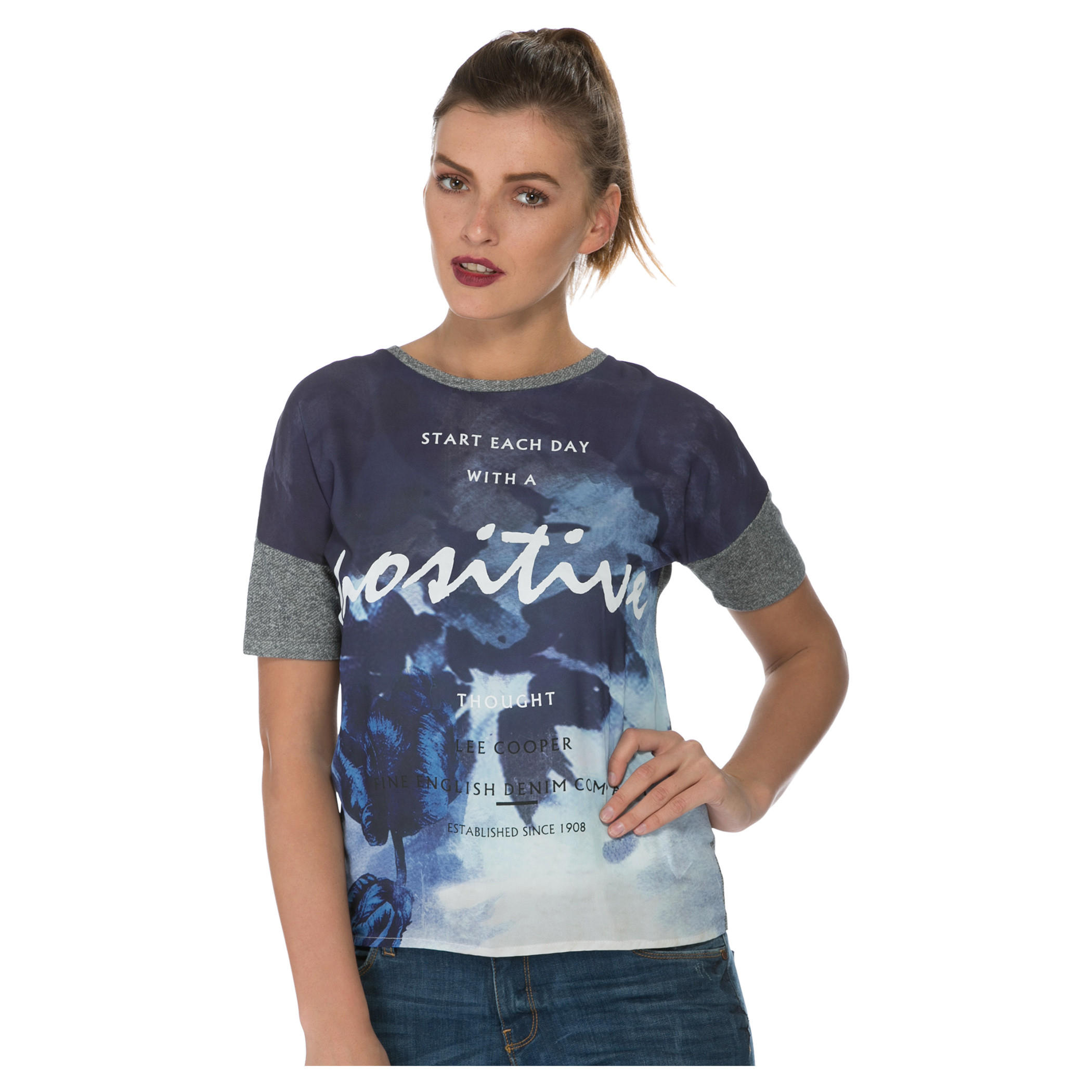 Lee Cooper Printed T-shirt-women-clothing-tshirts-image-1