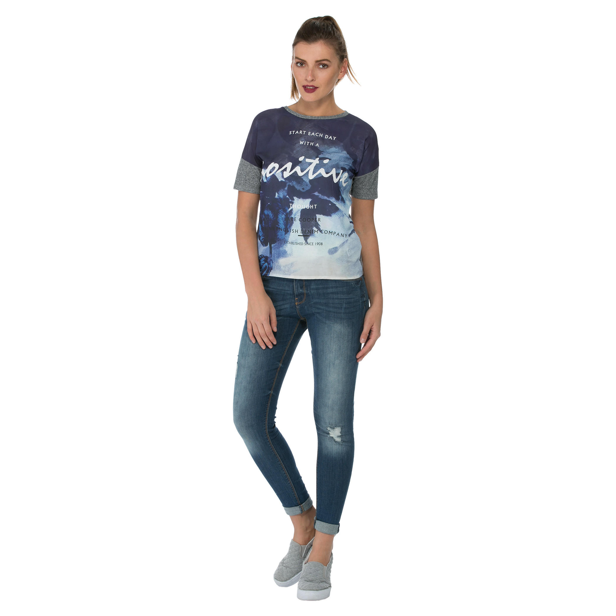 Lee Cooper Printed T-shirt-women-clothing-tshirts-image-5