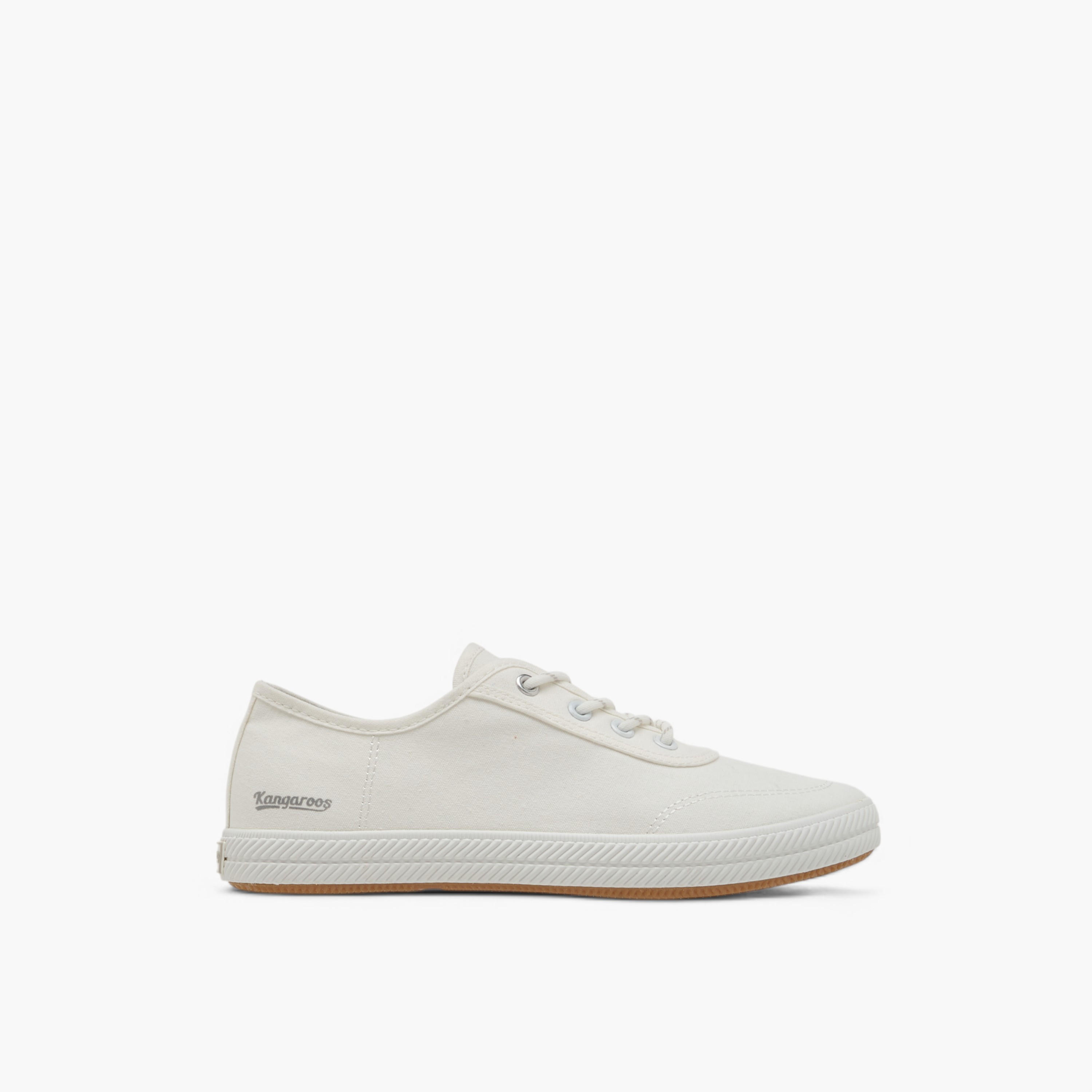 KangaROOS Women's Logo Detail Sneakers with Lace-Up Closure-women-shoes-sneakers-image-3