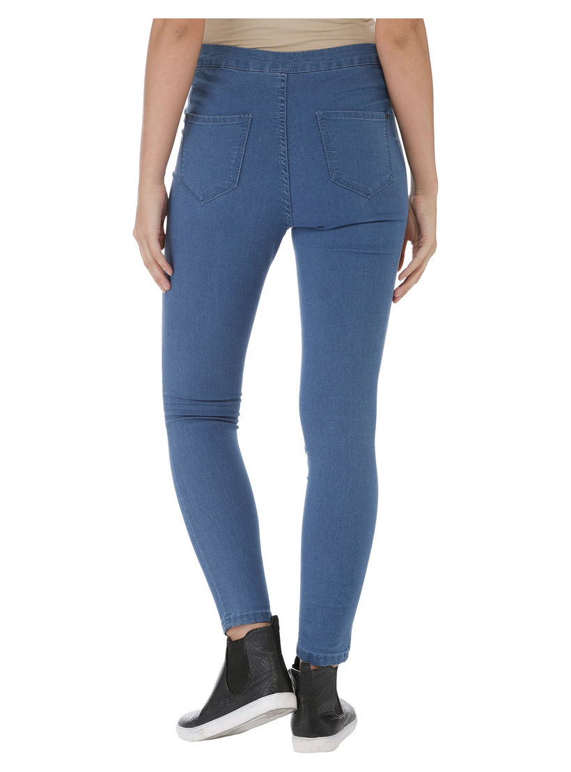 Lee Cooper Full Length Jeggings-women-clothing-bottoms-leggings-image-2