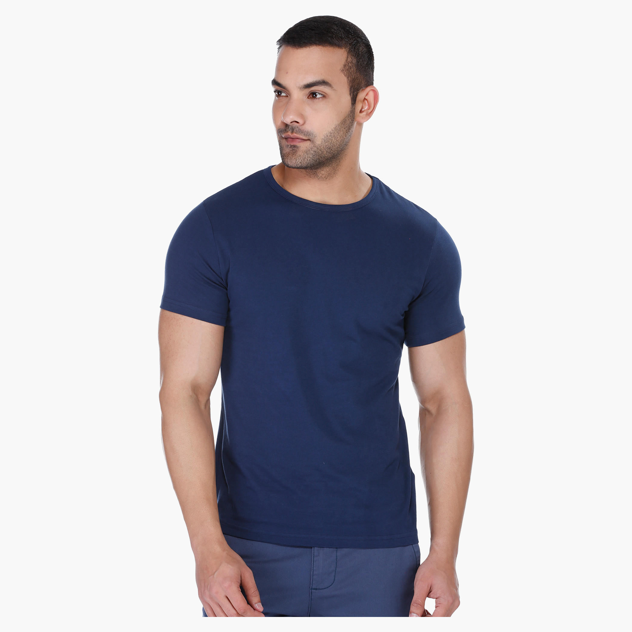 Lee Cooper Solid Colour T-shirt-men-clothing-tshirtsandpolos-tshirts-image-1