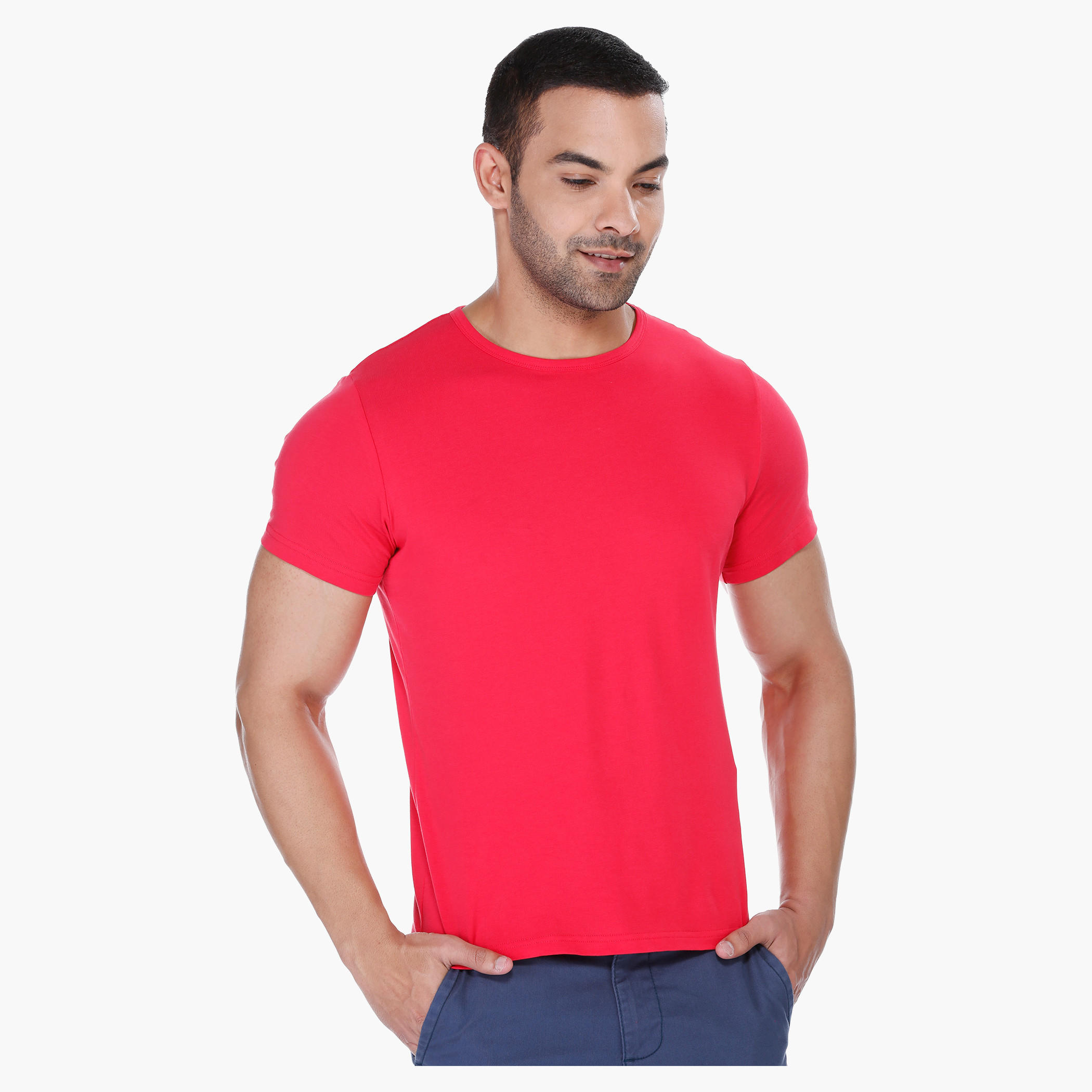 Lee Cooper Solid Colour T-shirt-men-clothing-tshirtsandpolos-tshirts-image-6