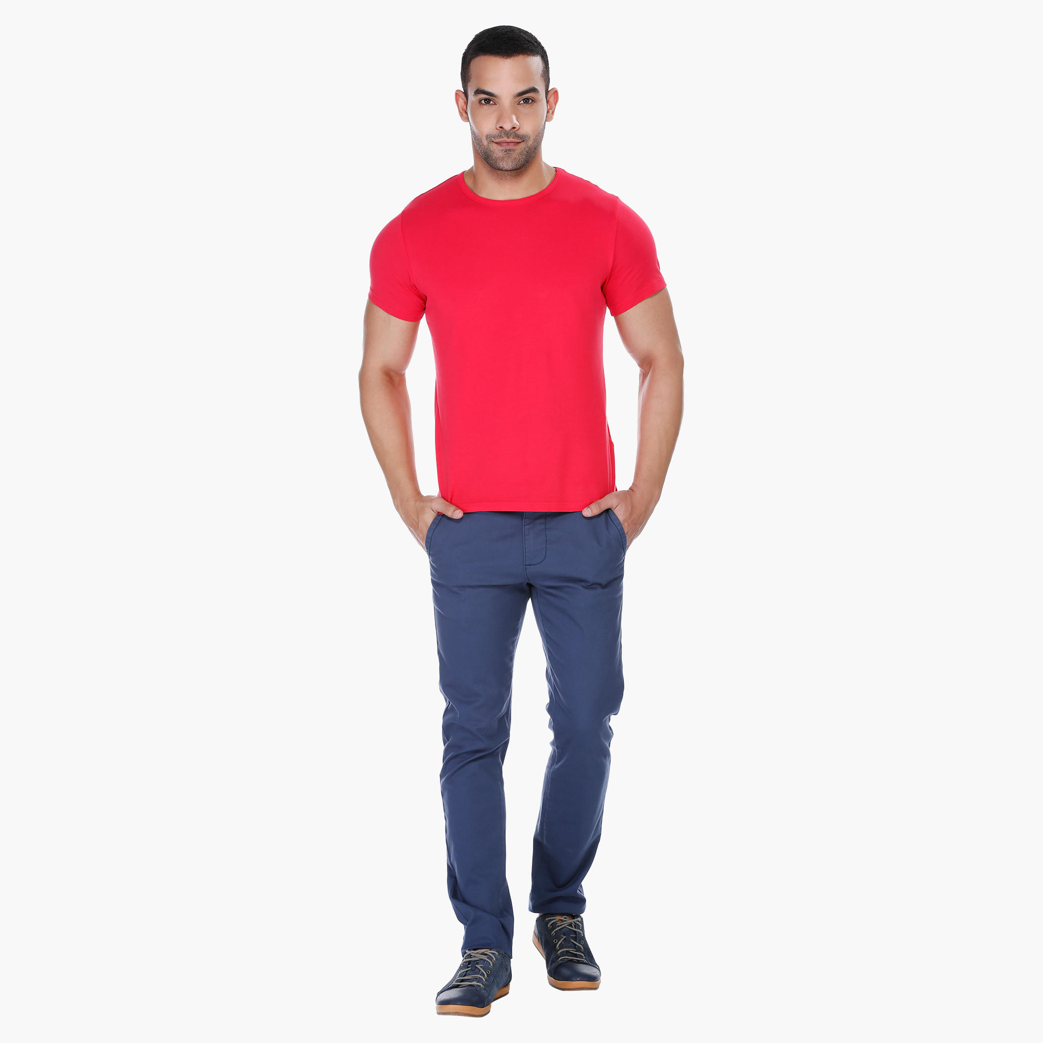 Lee Cooper Solid Colour T-shirt-men-clothing-tshirtsandpolos-tshirts-image-10