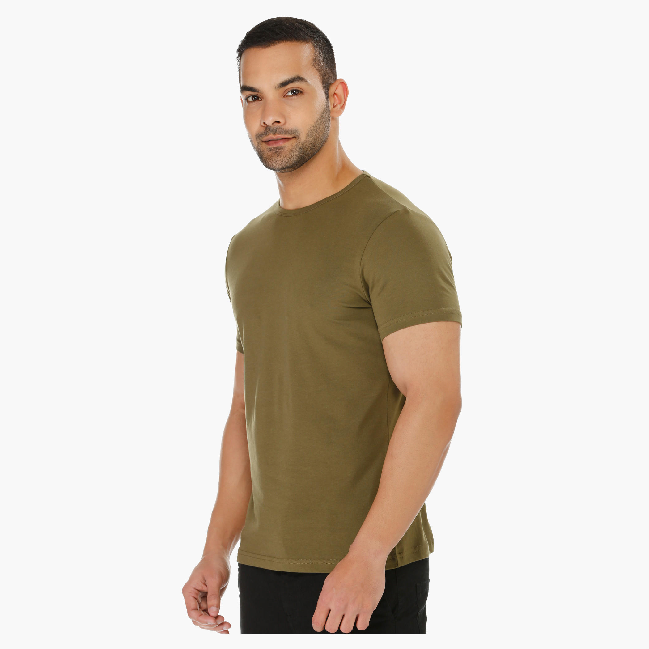 Lee Cooper Solid Colour T-shirt-men-clothing-tshirtsandpolos-tshirts-image-8