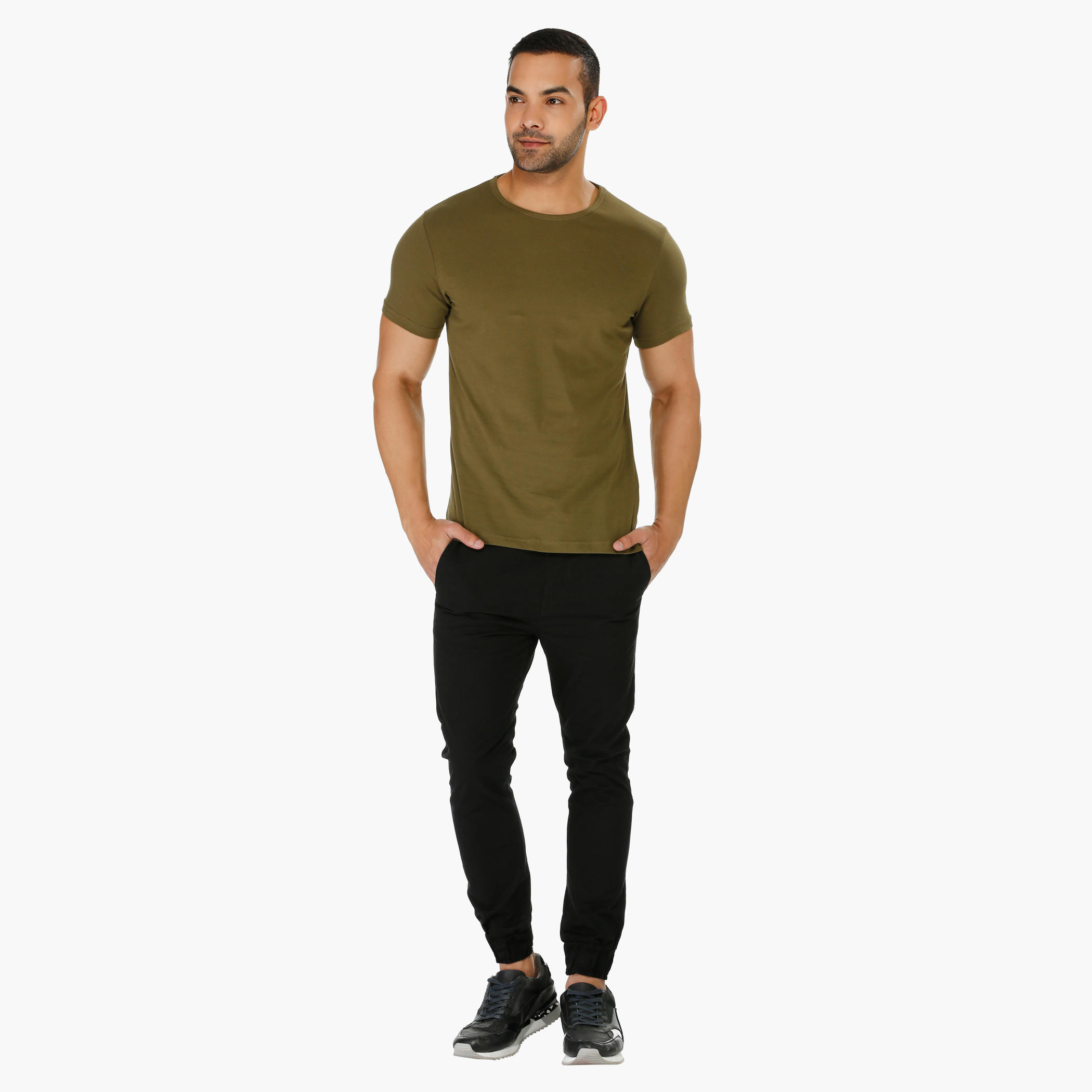 Lee Cooper Solid Colour T-shirt-men-clothing-tshirtsandpolos-tshirts-image-10