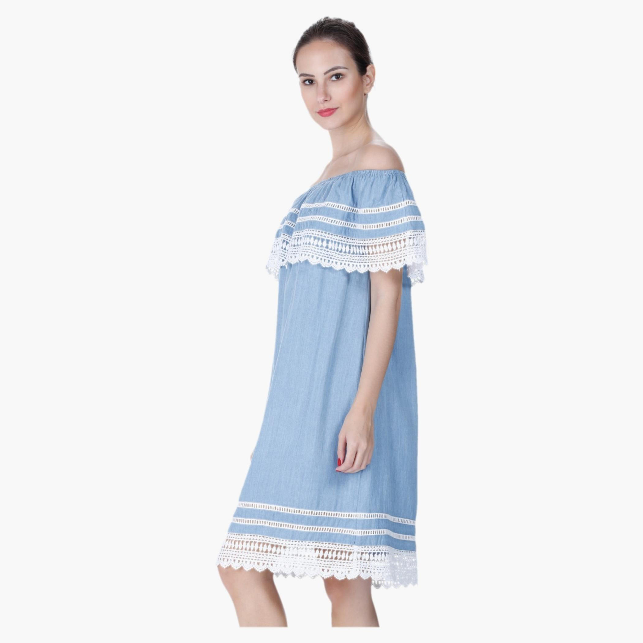 Lee Cooper Embellished Off-Shoulder Dress-women-clothing-dresses-image-3