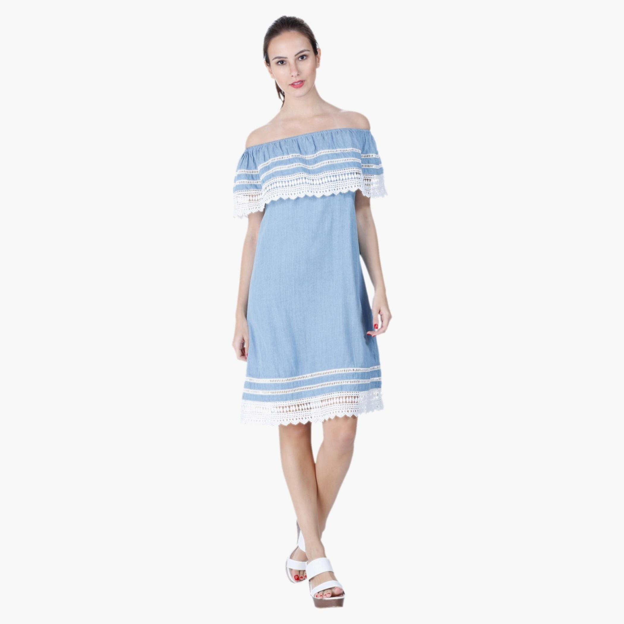 Lee Cooper Embellished Off-Shoulder Dress-women-clothing-dresses-image-5