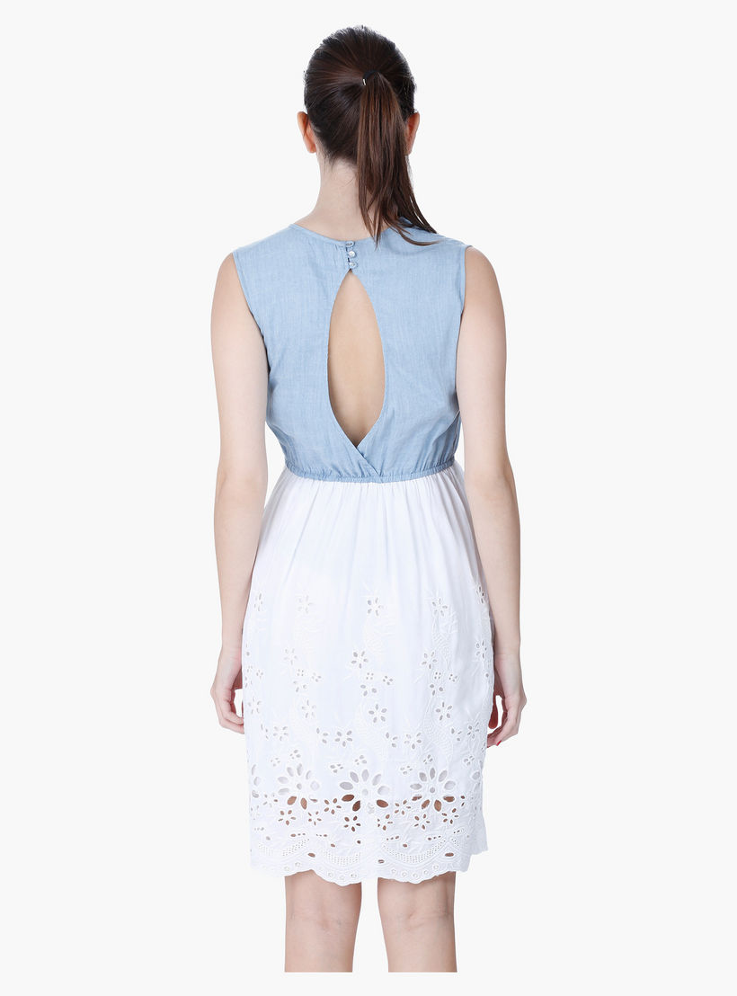 Lee Cooper V-Neck Dress-women-clothing-dresses-image-2