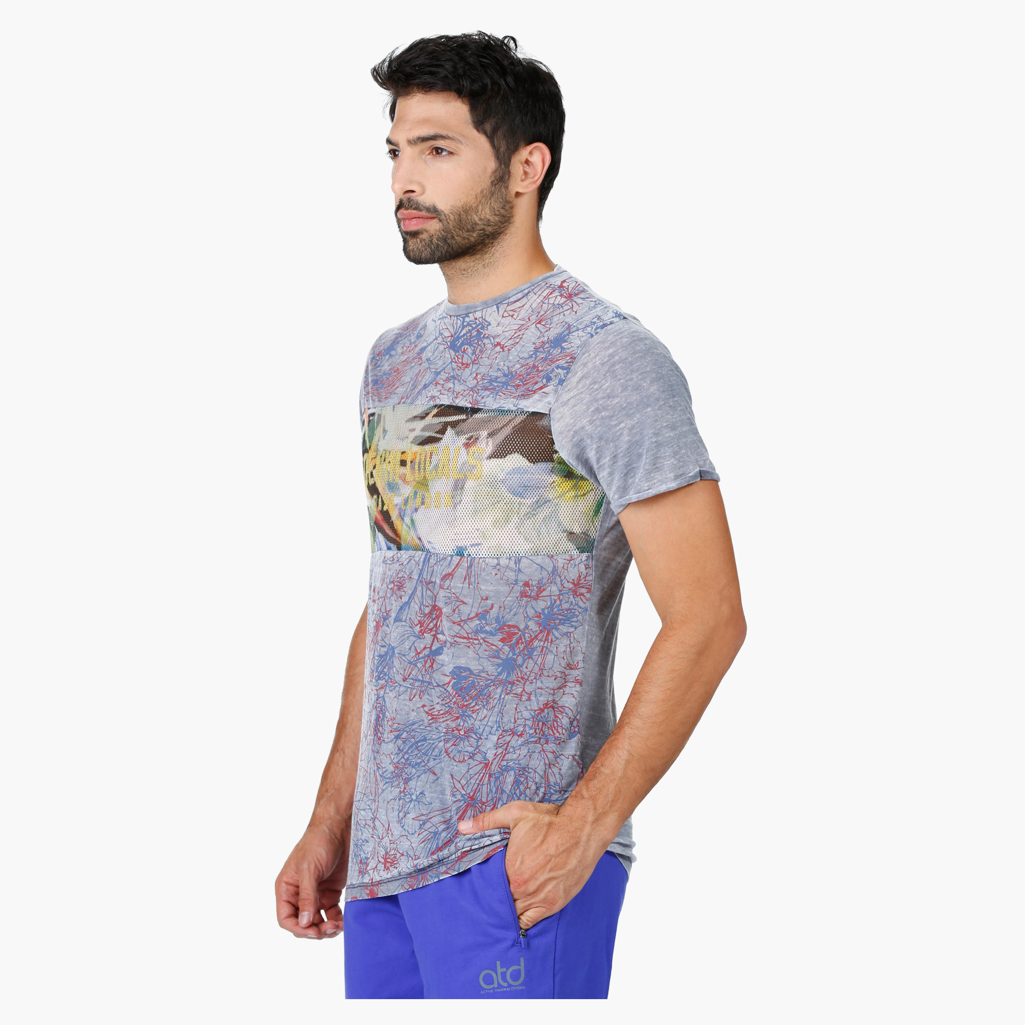 Lee Cooper Printed T-Shirt with Half Sleeves in Regular Fit-men-clothing-tshirtsandpolos-tshirts-image-2