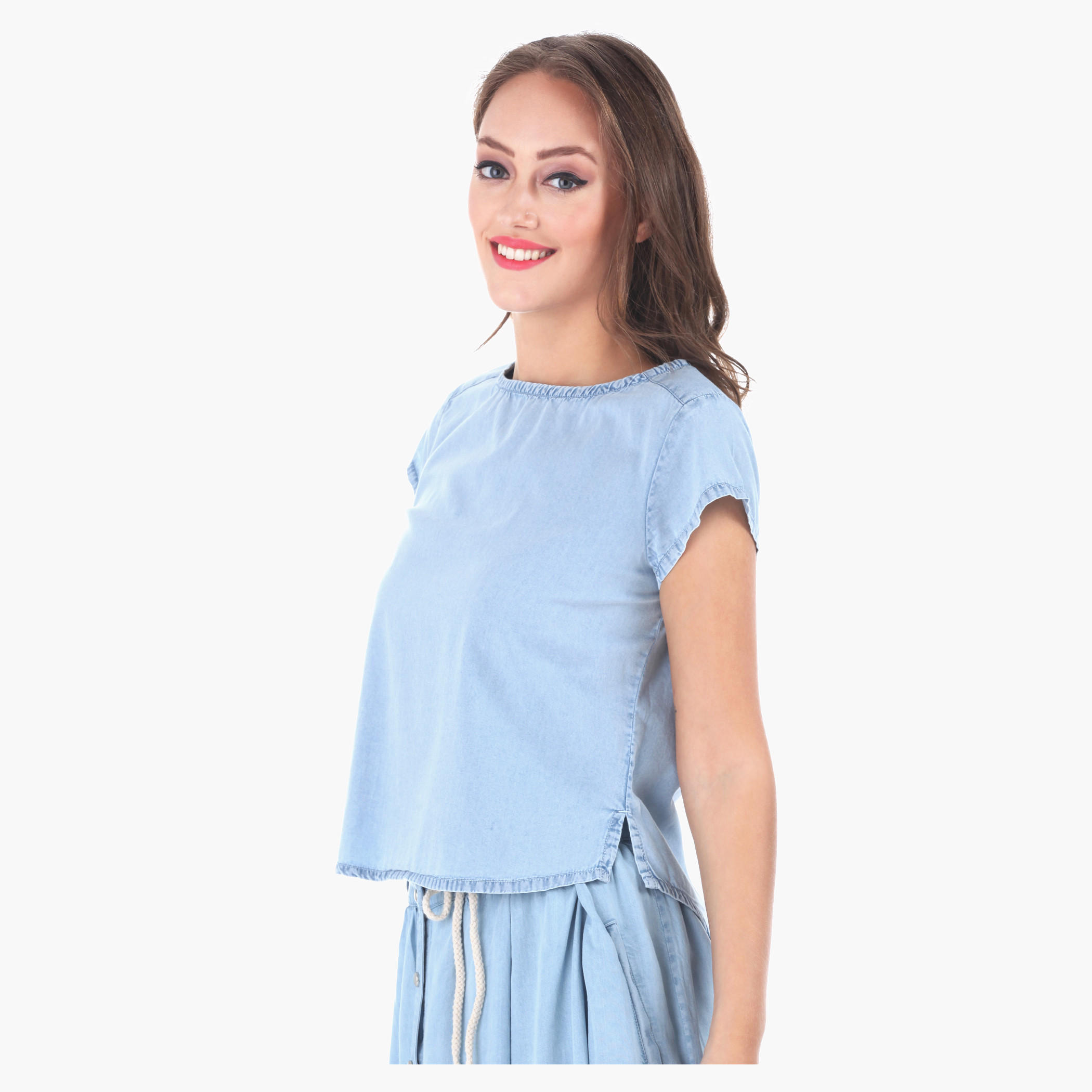 Lee Cooper Denim Top-women-clothing-shirtsandblouses-blouses-image-3