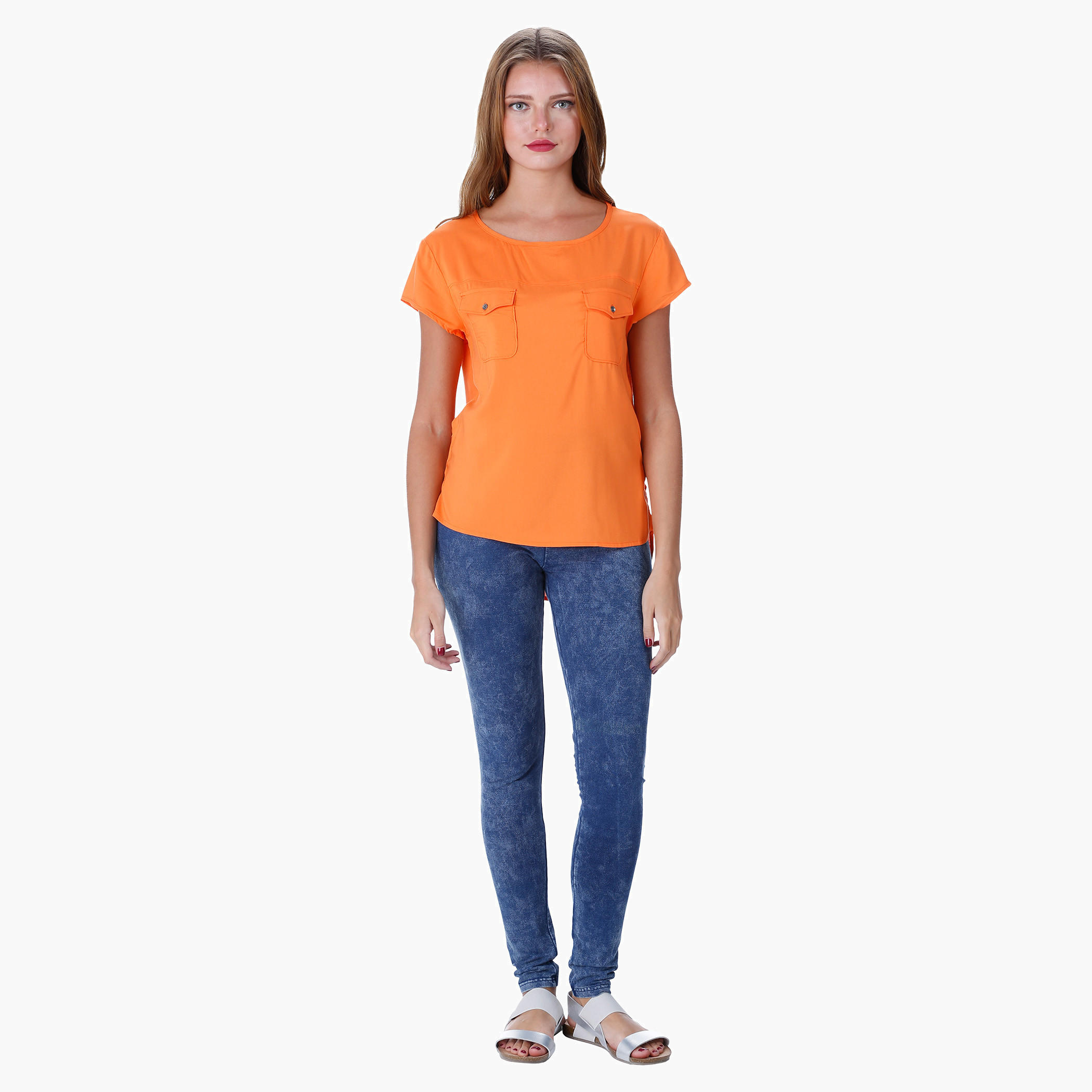 Lee Cooper Solid Colour Top-women-clothing-shirtsandblouses-blouses-image-6