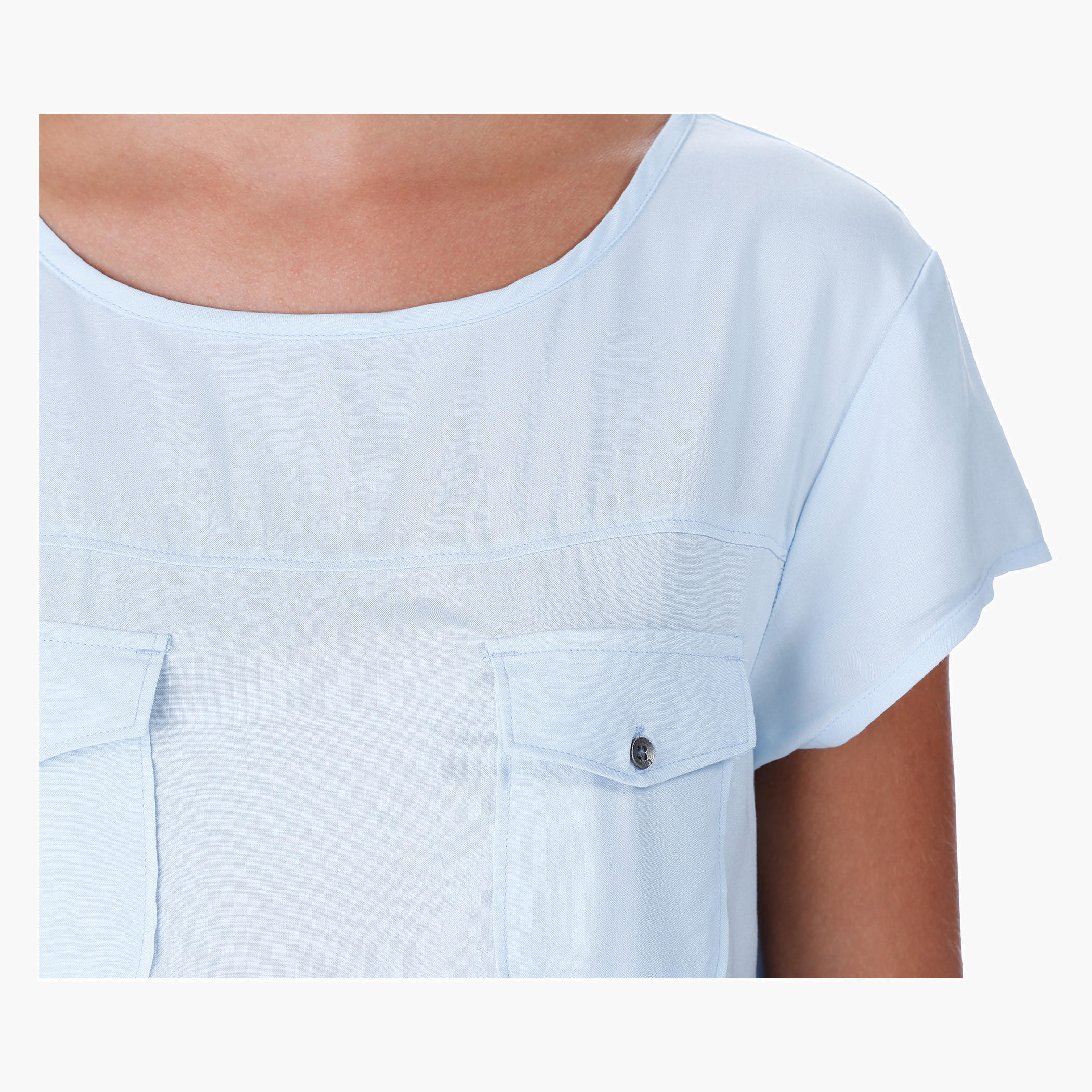 Lee Cooper Solid Colour Top-women-clothing-shirtsandblouses-blouses-image-2