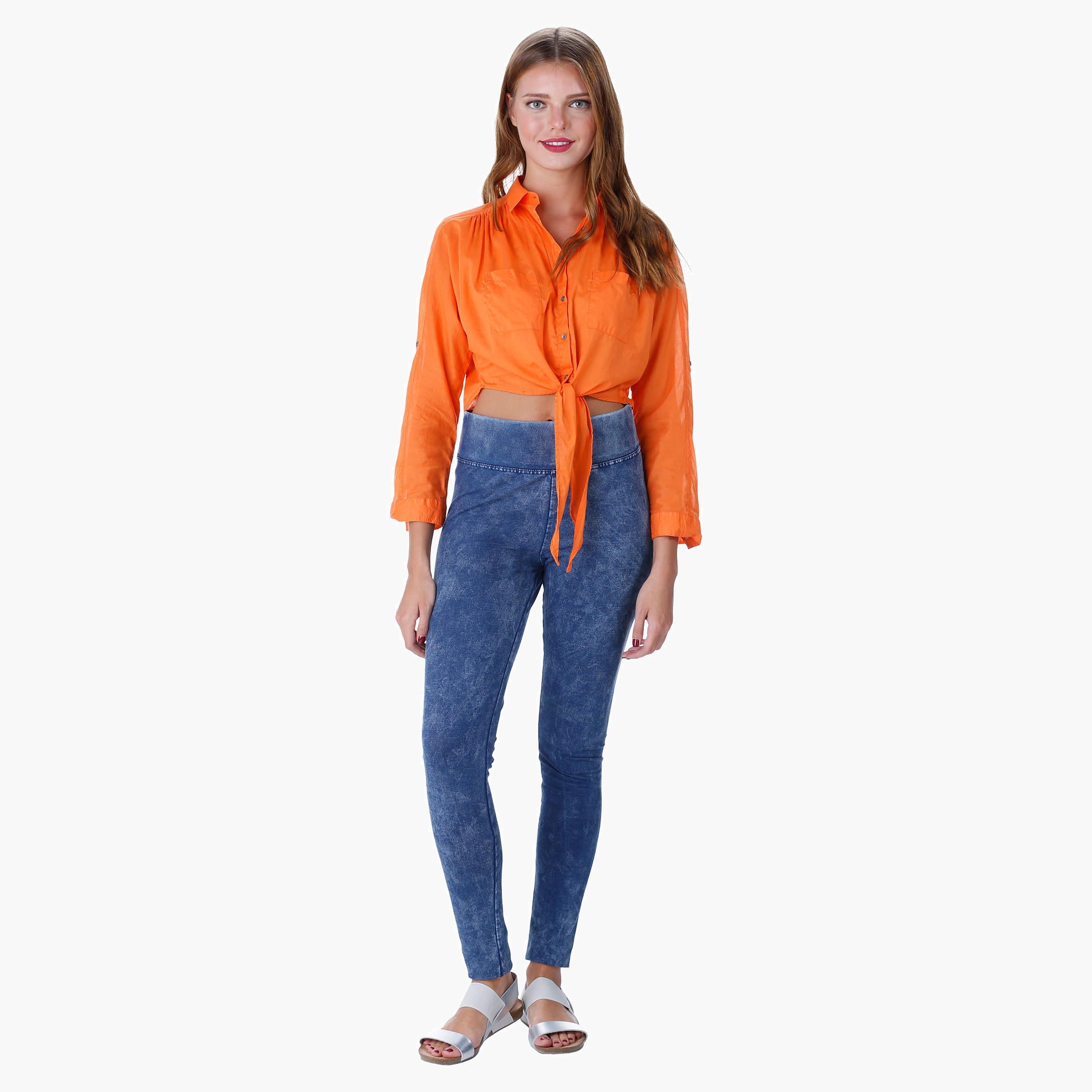 Lee Cooper Solid Colour Top-women-clothing-shirtsandblouses-blouses-image-1