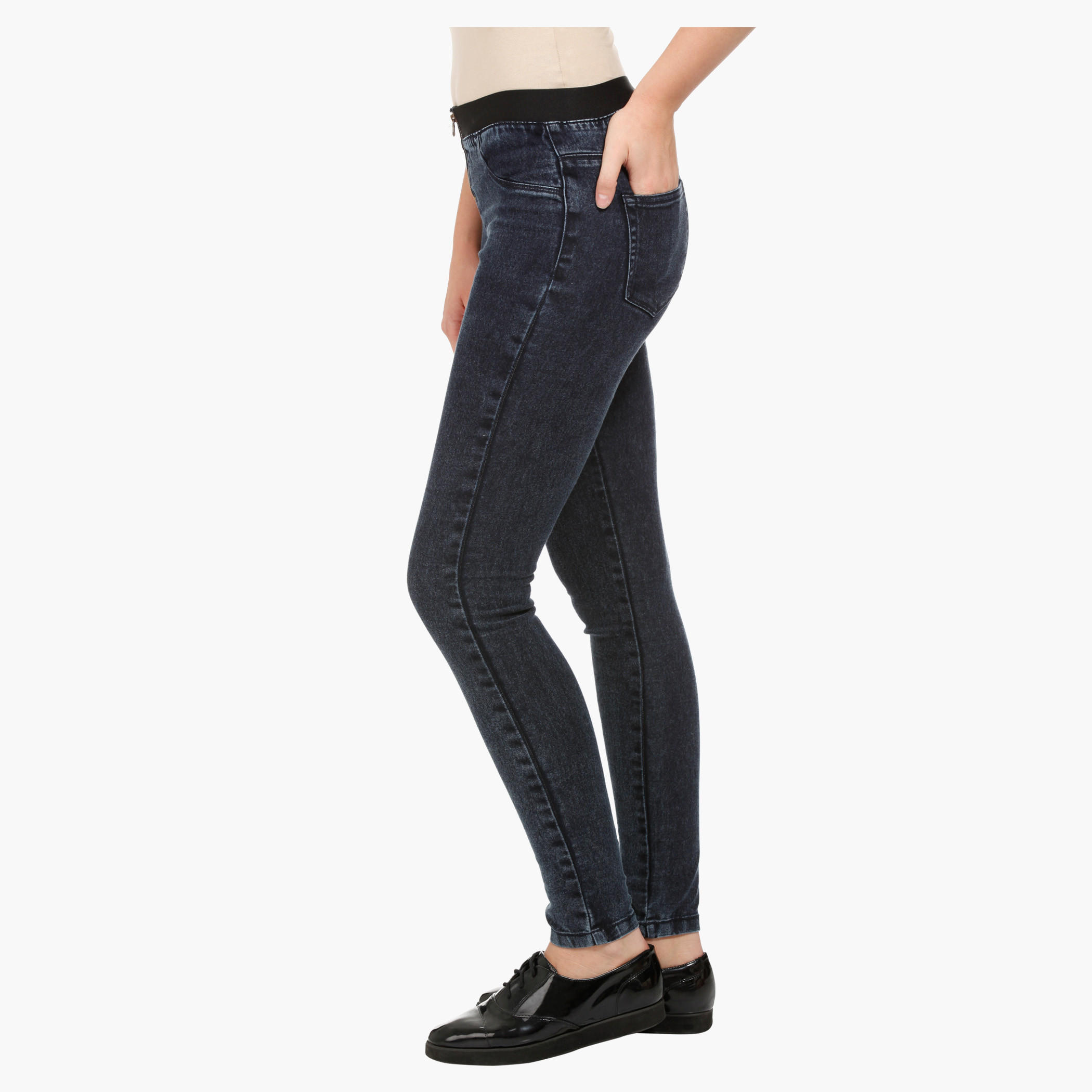 Lee Cooper Full Length Jeggings-women-clothing-bottoms-leggings-image-3