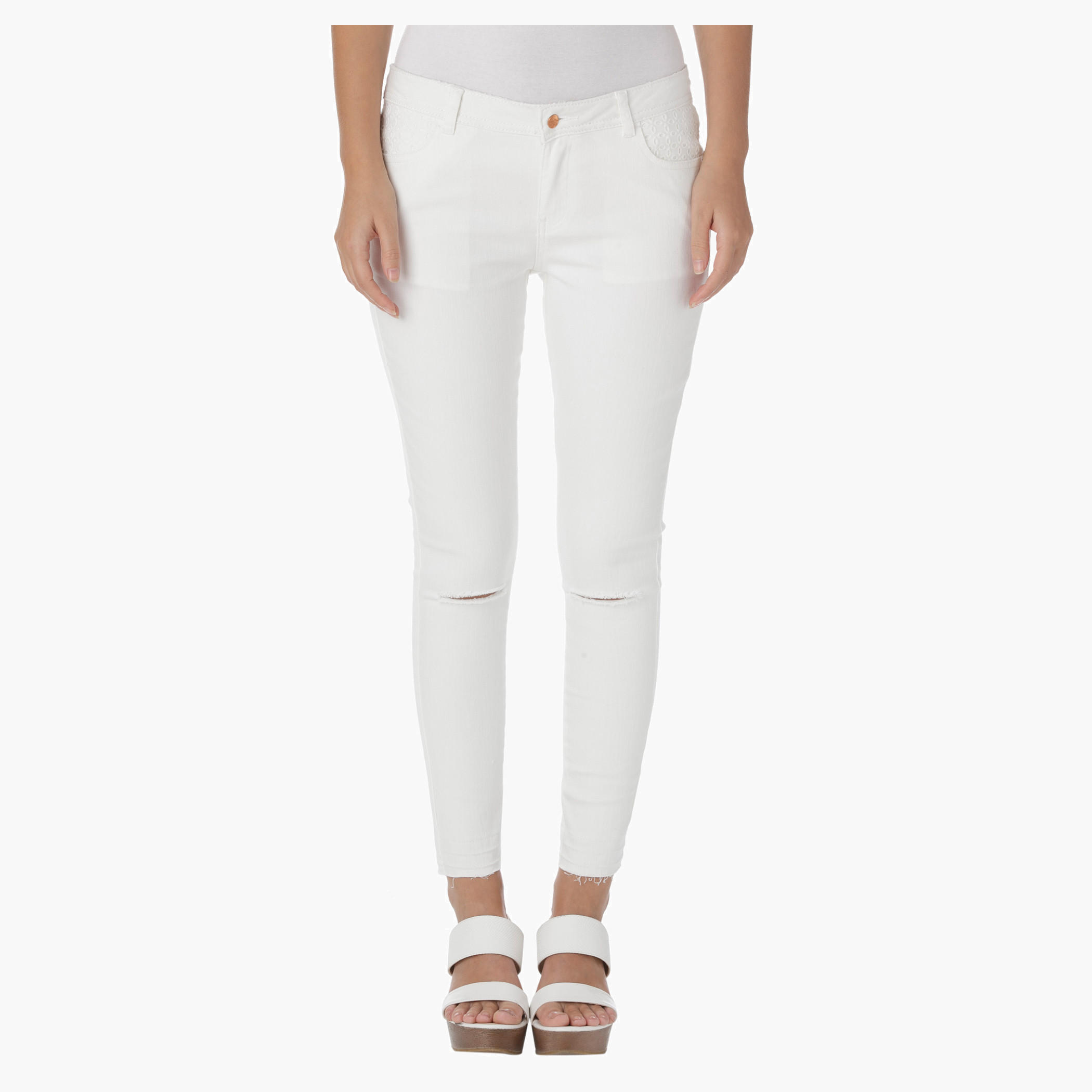 Lee Cooper Jeans with Knee Slits-women-clothing-bottoms-jeans-image-1