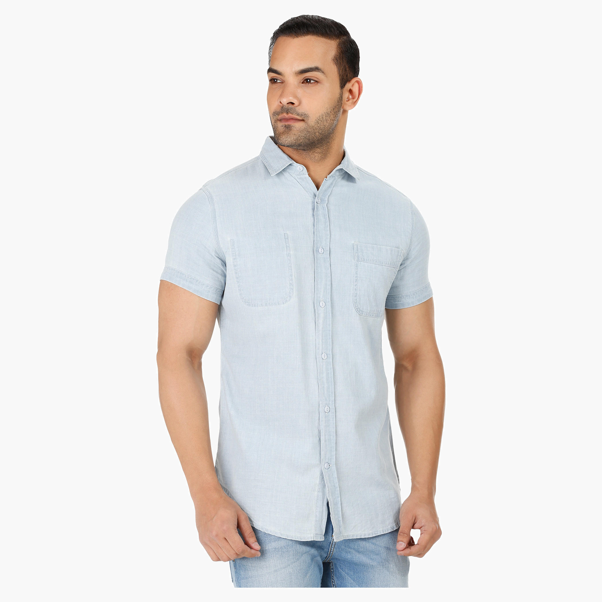 Lee Cooper Short Sleeves Shirt-men-clothing-shirts-image-1