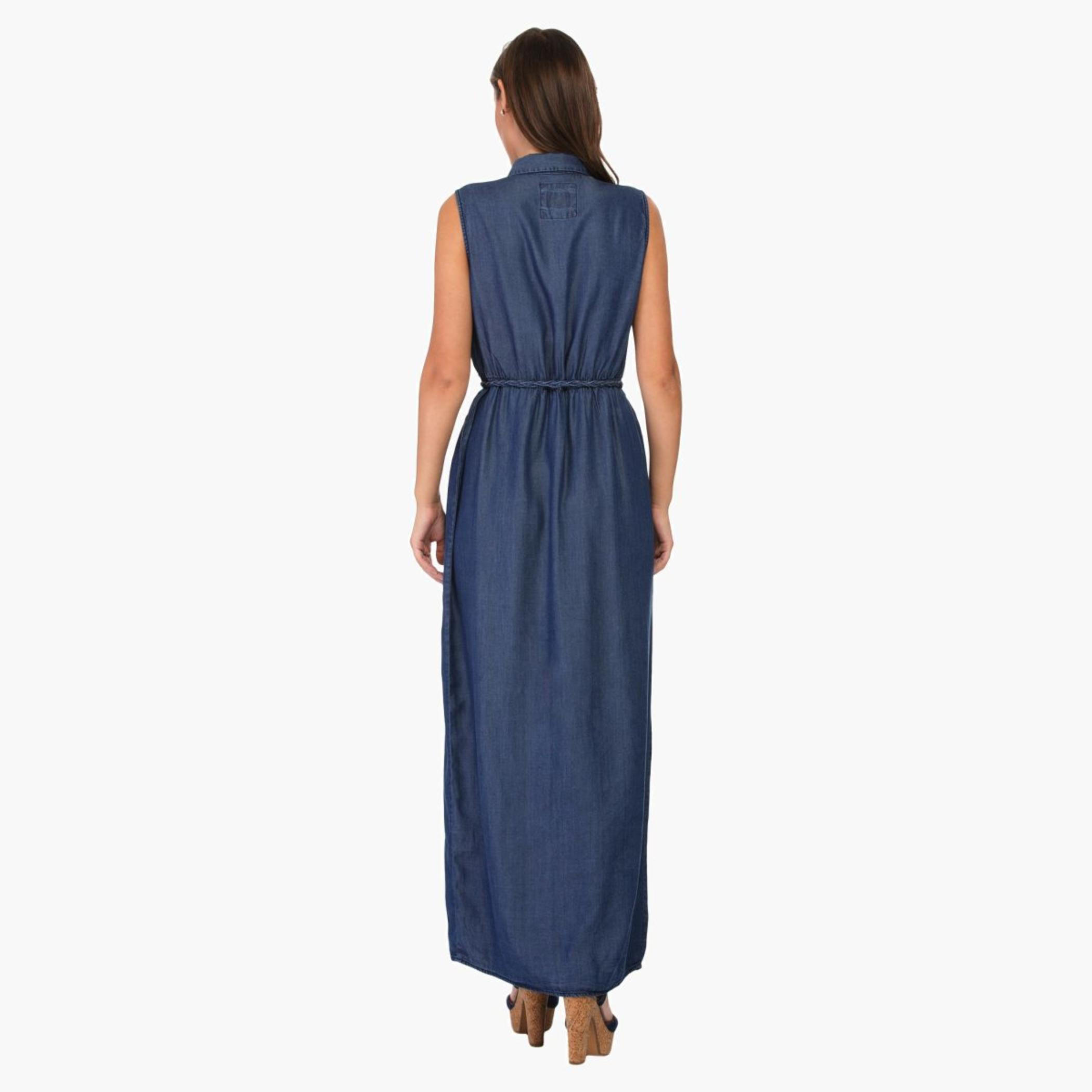 Lee Cooper Denim Maxi Dress-women-clothing-dresses-image-2