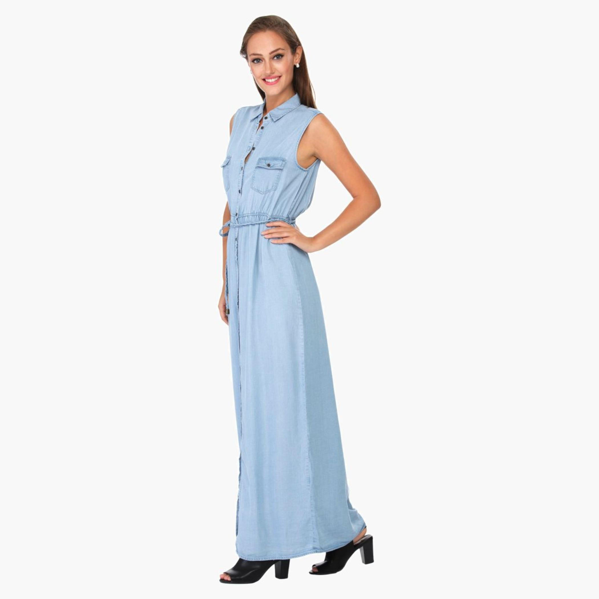 Lee Cooper Denim Maxi Dress-women-clothing-dresses-image-7