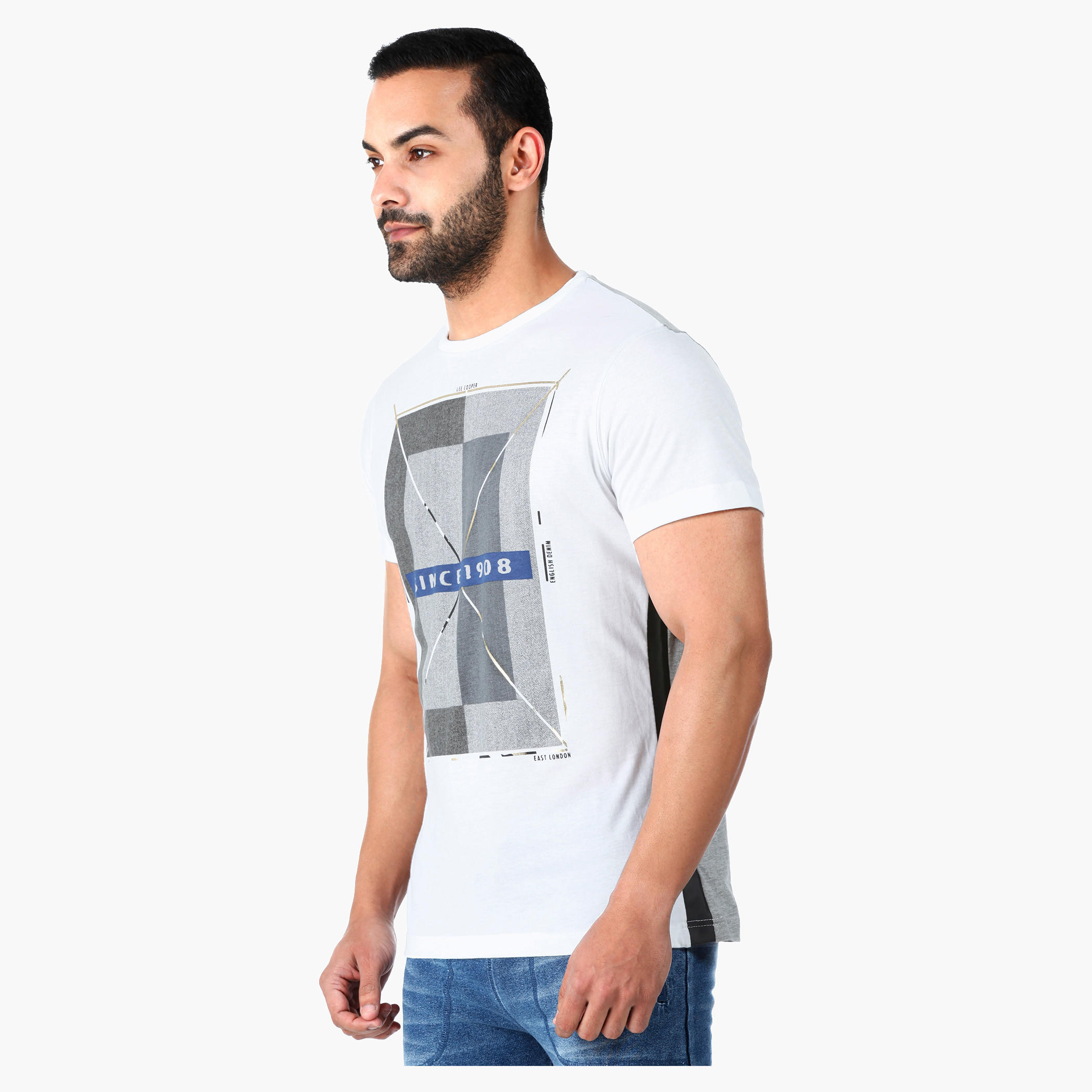 Lee Cooper Printed T-Shirt with Short Sleeves in Regular Fit-men-clothing-tshirtsandpolos-tshirts-image-3