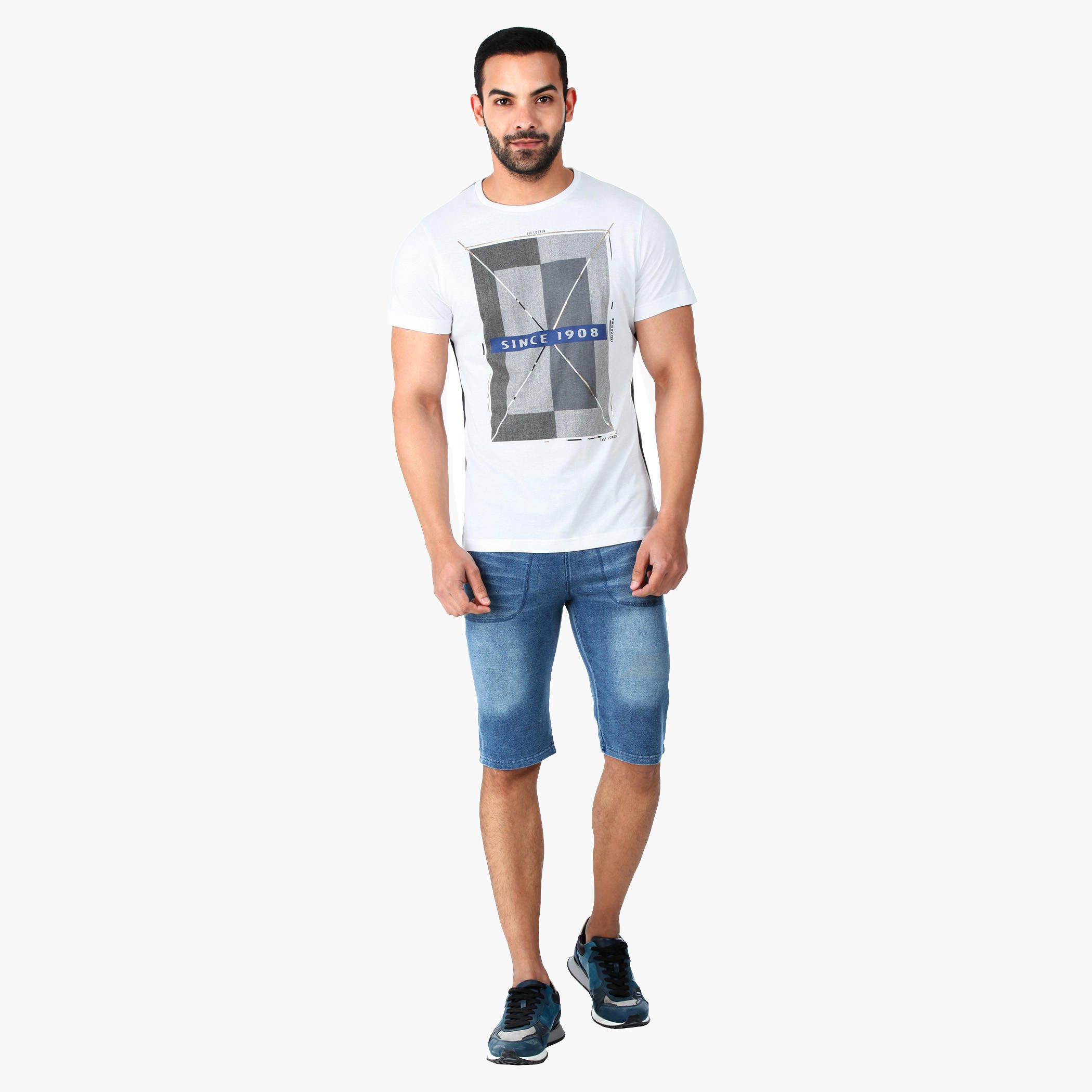 Lee Cooper Printed T-Shirt with Short Sleeves in Regular Fit-men-clothing-tshirtsandpolos-tshirts-image-5