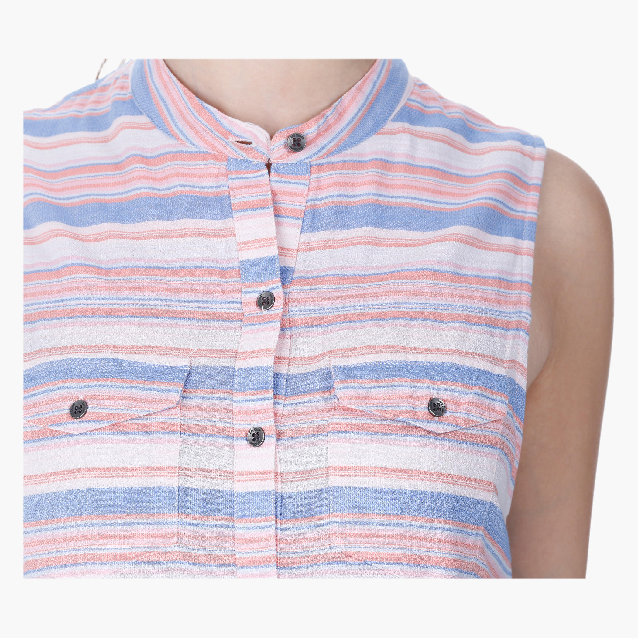 Lee Cooper Mandarin Neck Printed Dress-women-clothing-dresses-image-4