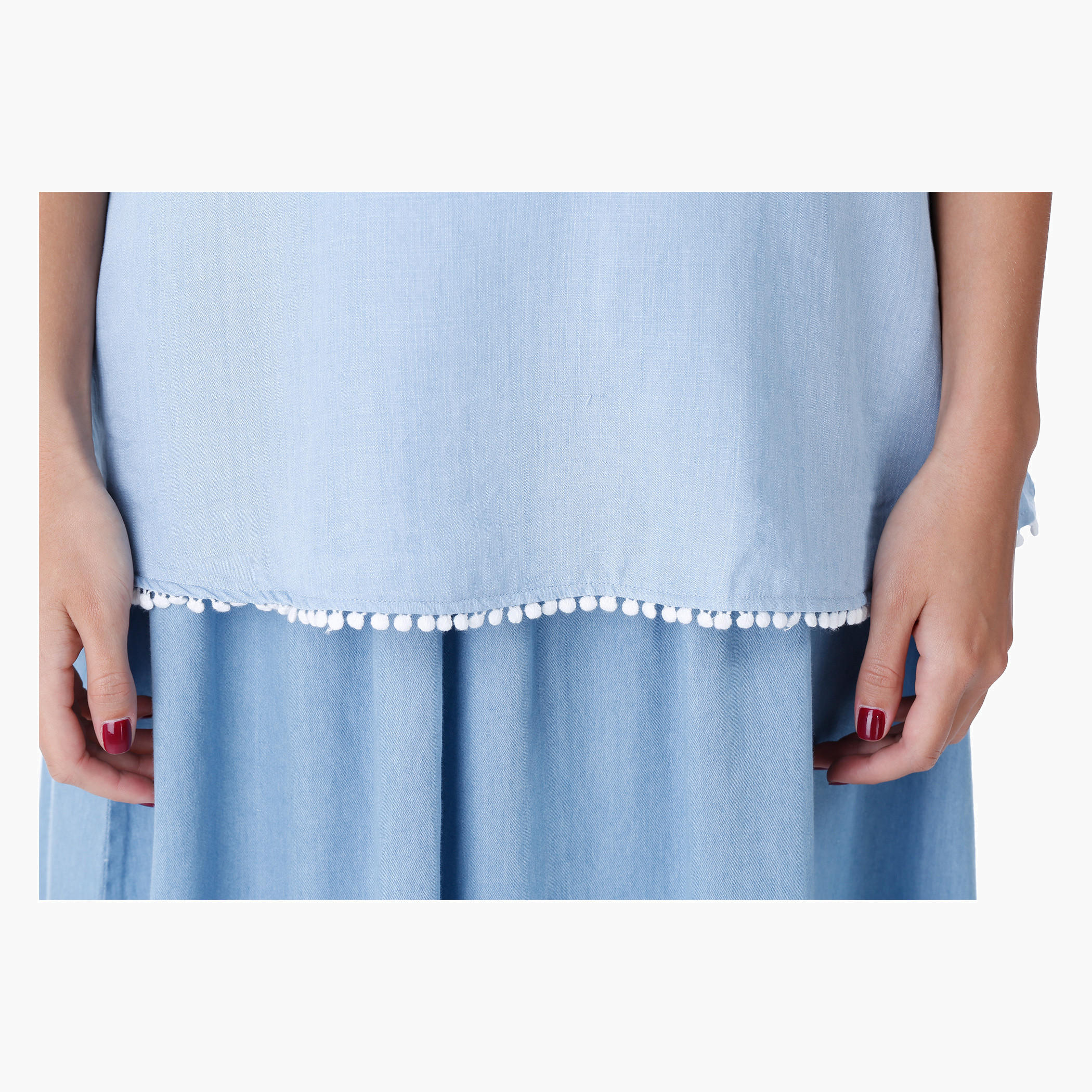 Lee Cooper Solid Colour Peplum Top-women-clothing-shirtsandblouses-blouses-image-4