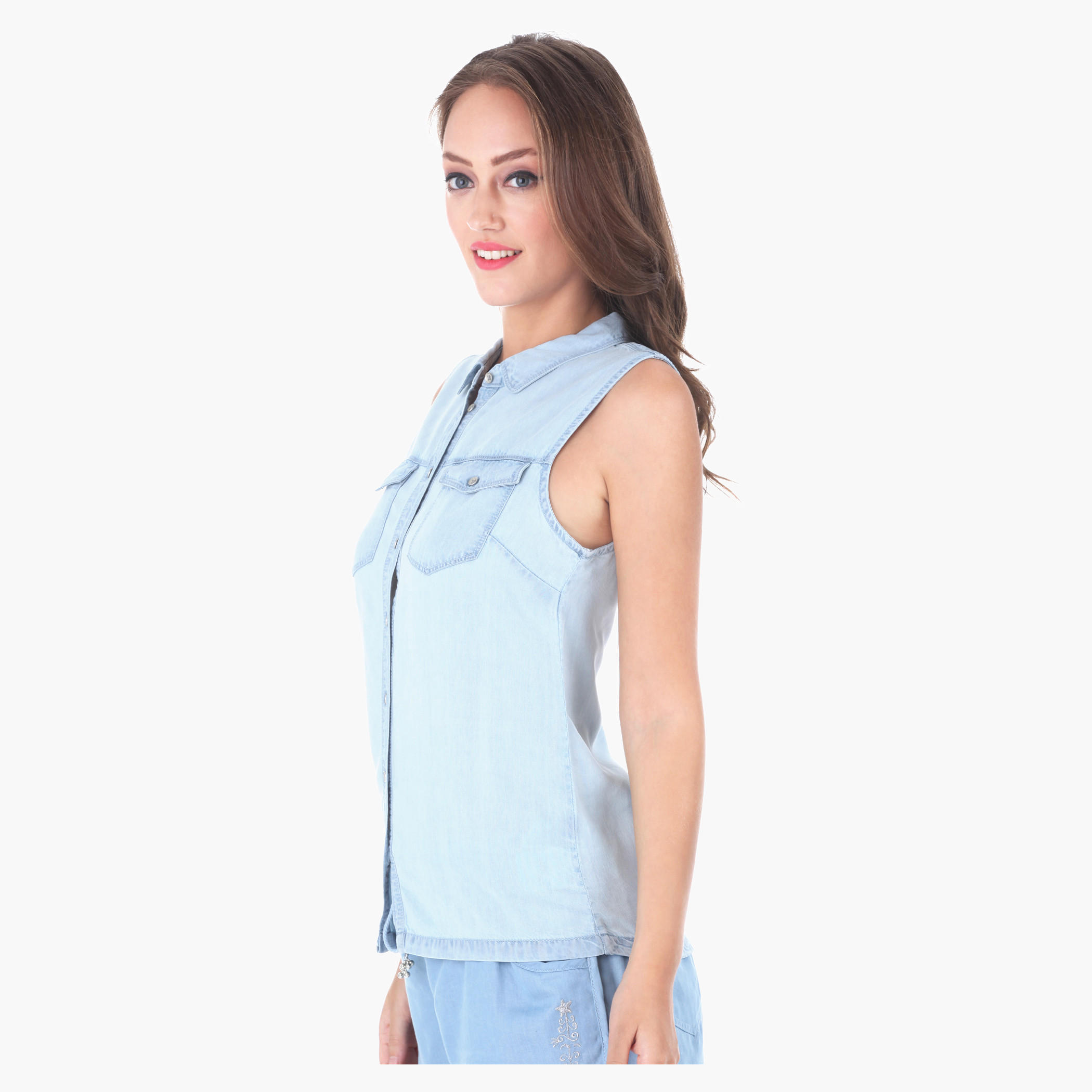 Lee Cooper Sleeveless Shirt-women-clothing-shirtsandblouses-blouses-image-8