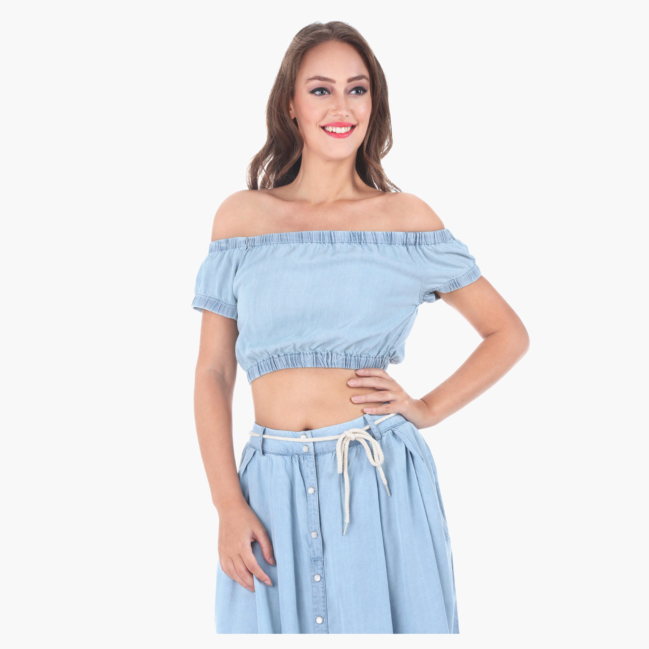 Solid Colour Crop Top-women-clothing-shirtsandblouses-blouses-image-5