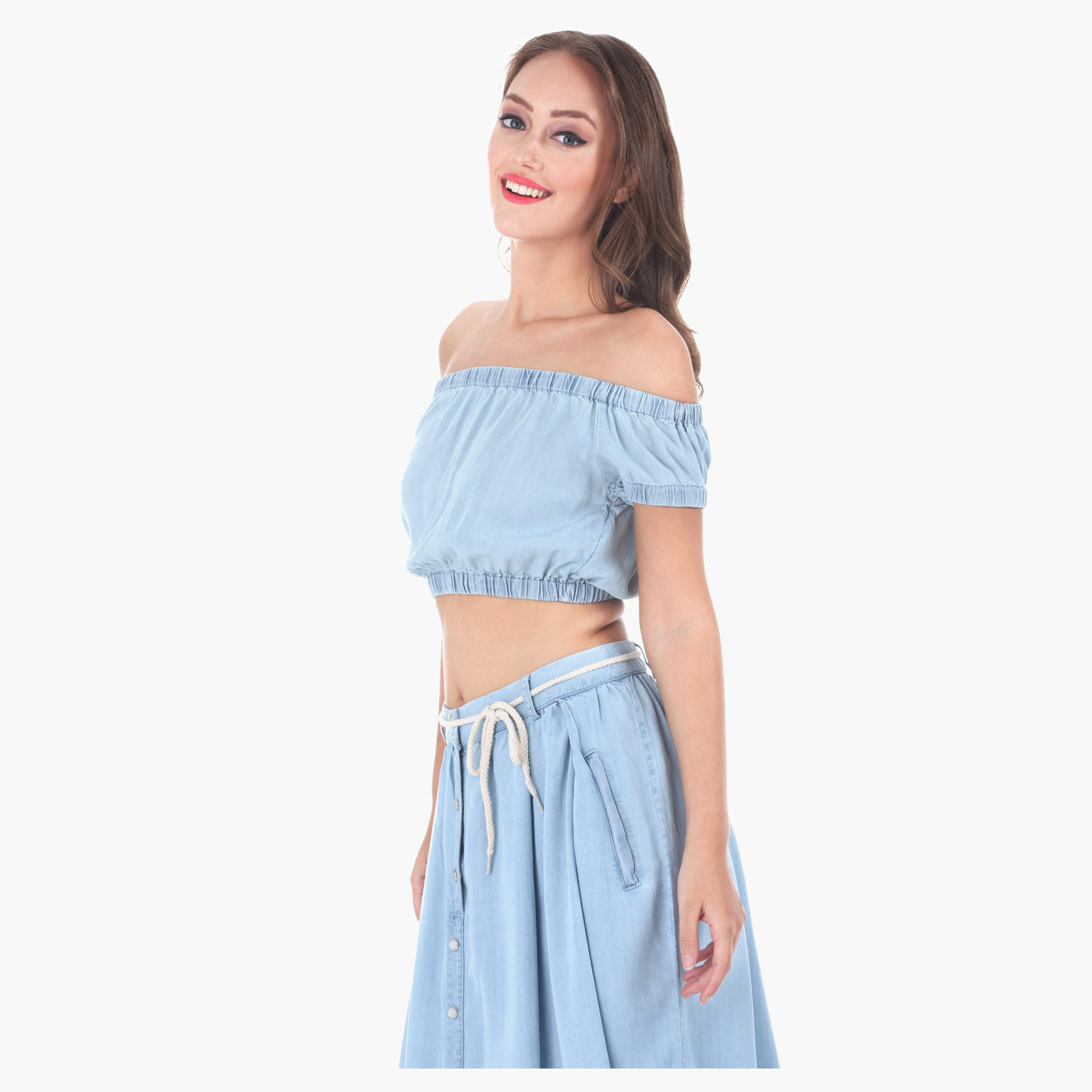 Solid Colour Crop Top-women-clothing-shirtsandblouses-blouses-image-3