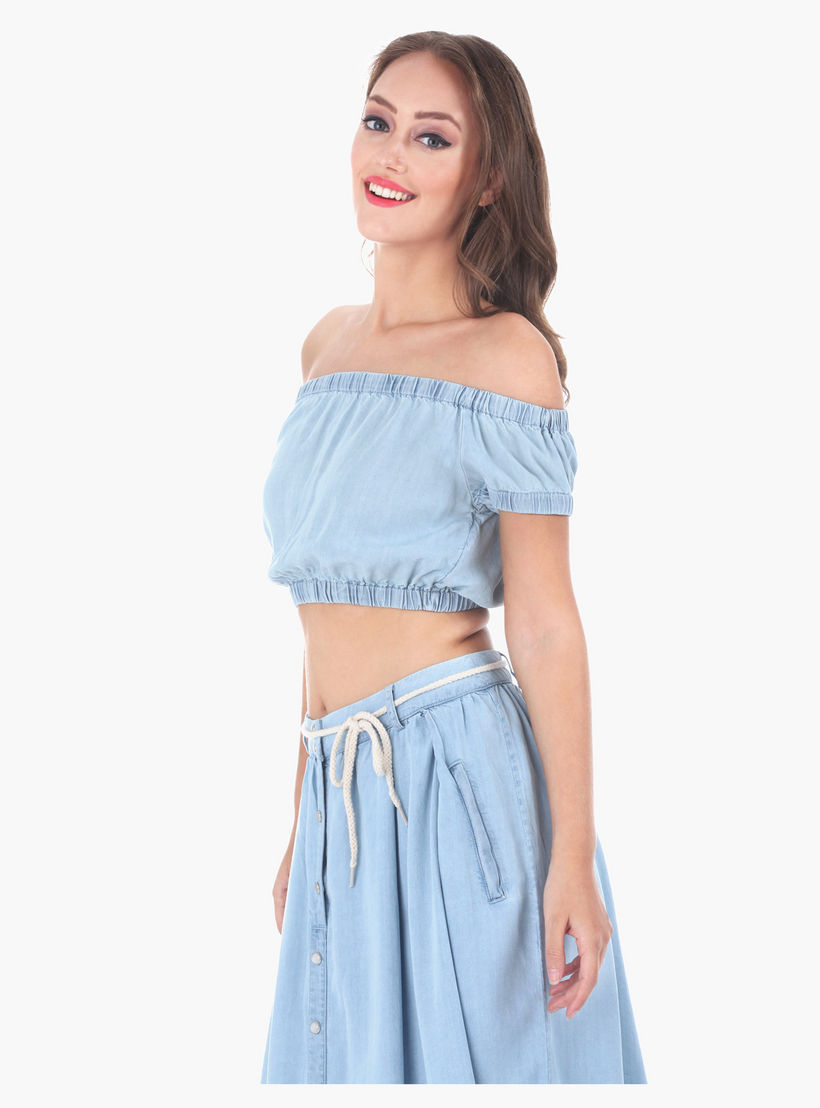 Solid Colour Crop Top-women-clothing-shirtsandblouses-blouses-image-3