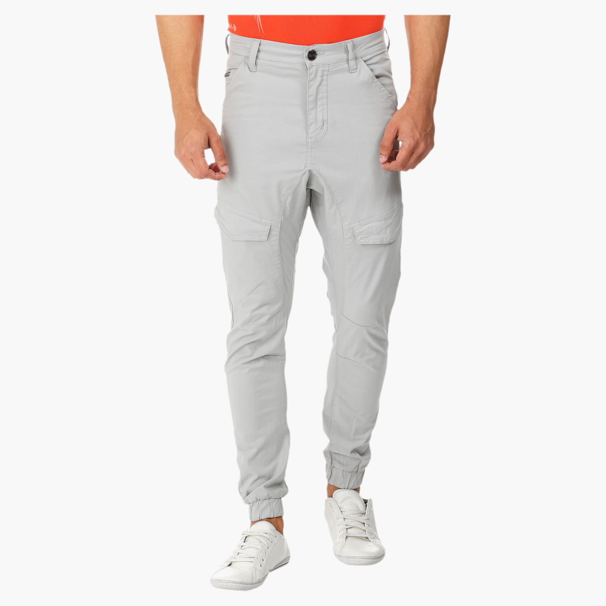 Lee Cooper Cuffed Cargo Pants-men-clothing-bottoms-trousersandchinos-trousers-image-5