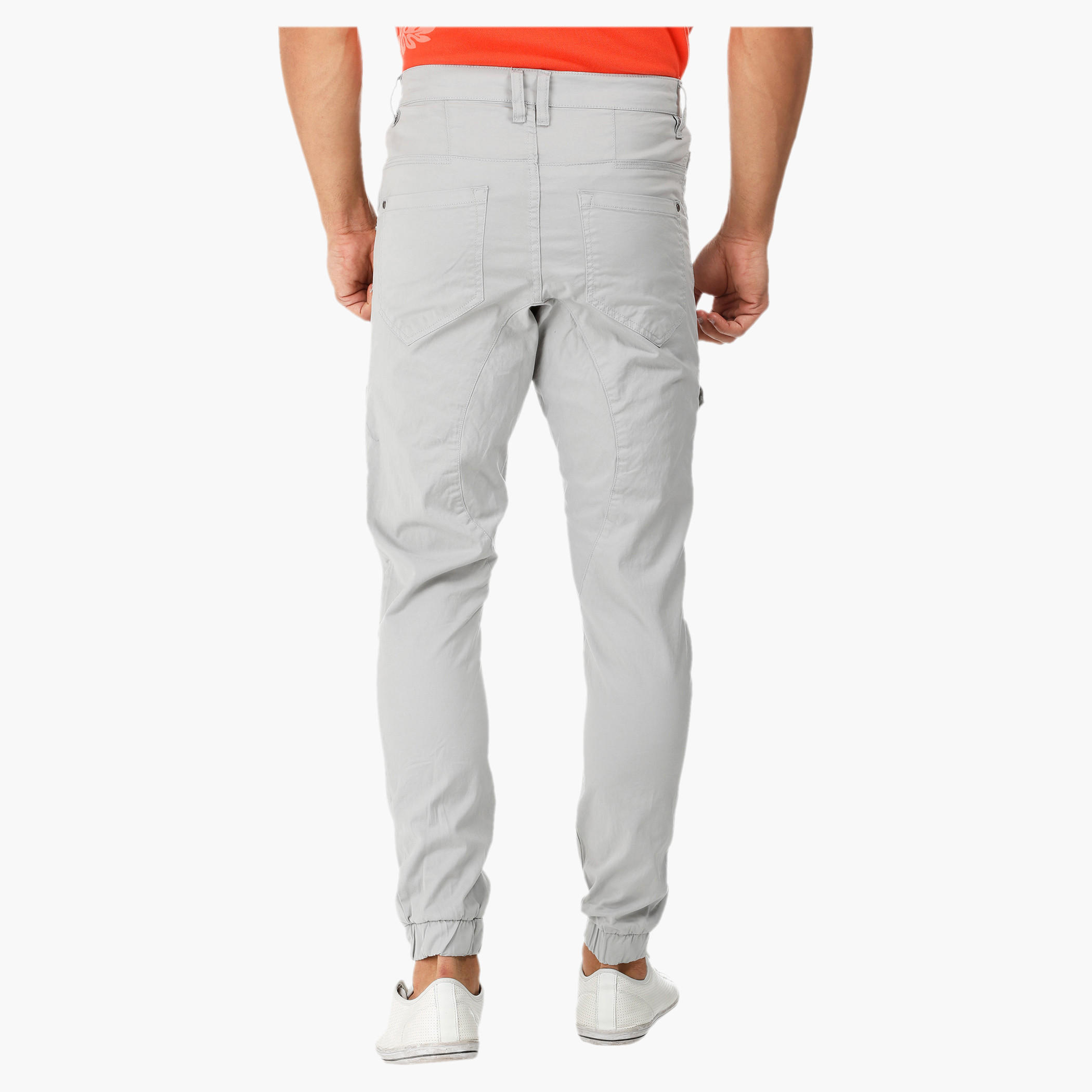 Lee Cooper Cuffed Cargo Pants-men-clothing-bottoms-trousersandchinos-trousers-image-2