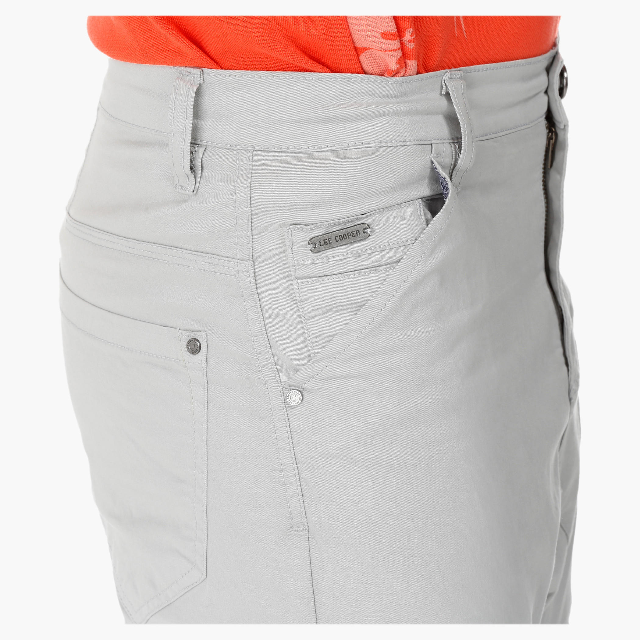 Lee Cooper Cuffed Cargo Pants-men-clothing-bottoms-trousersandchinos-trousers-image-4