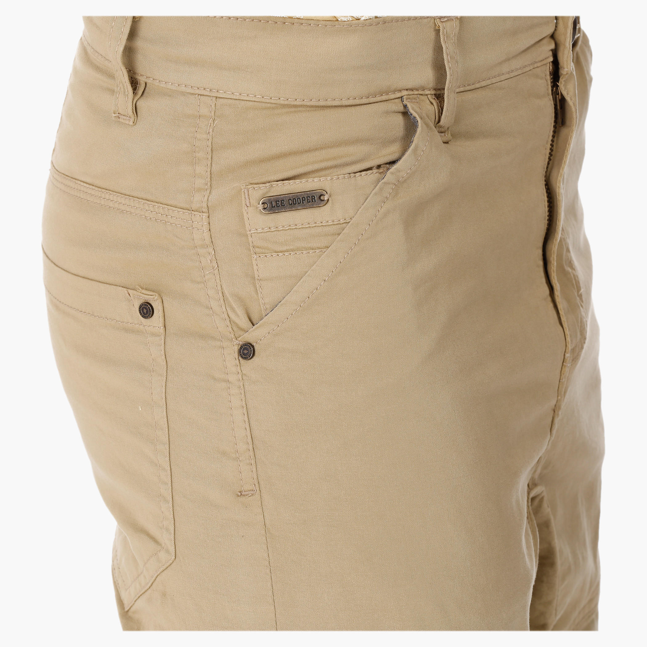 Lee Cooper Cuffed Cargo Pants-men-clothing-bottoms-trousersandchinos-trousers-image-9