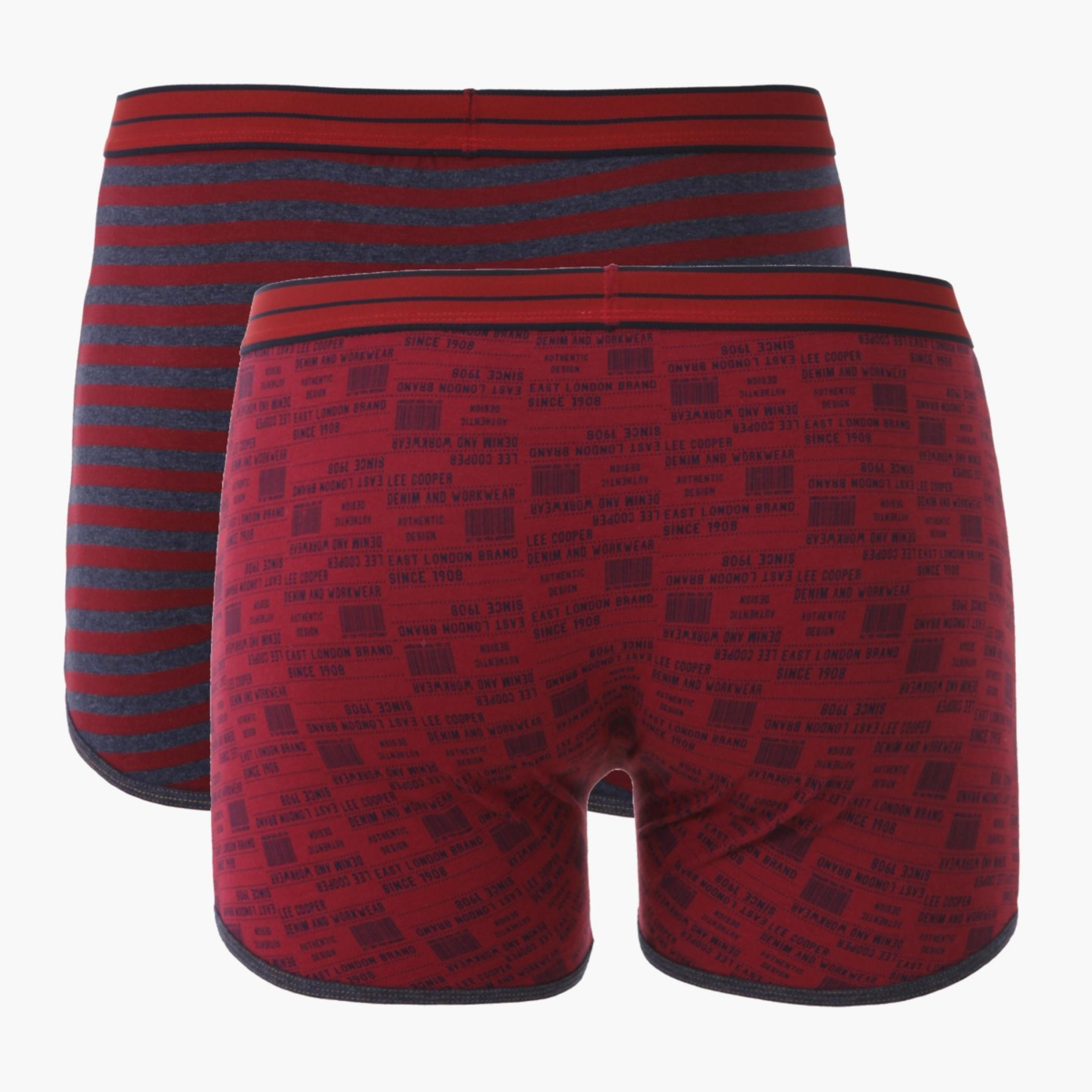 Lee Cooper Printed Cotton Boxers - Set of 2-men-clothing-innerwear-underwear-image-2