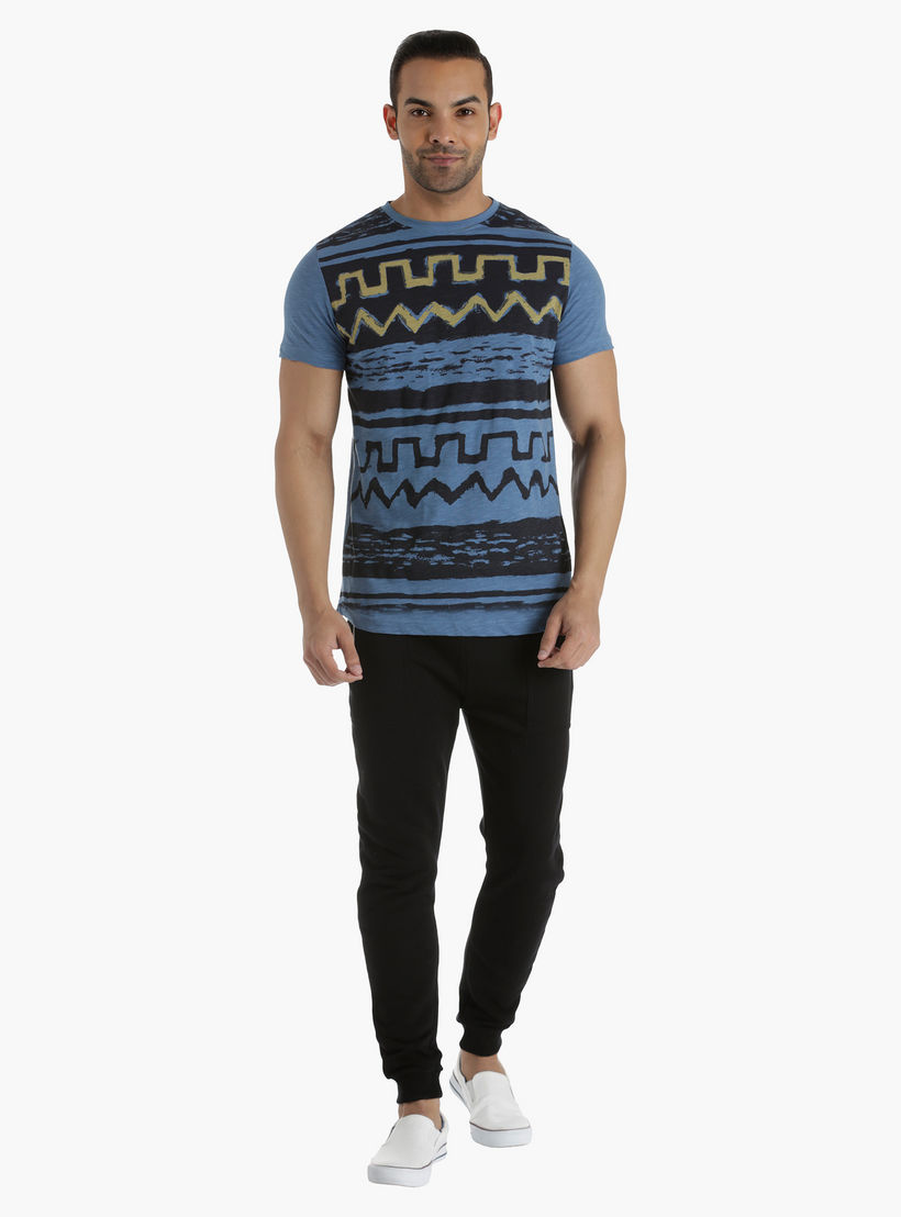 Lee Cooper Printed Cotton T-Shirt in Regular Fit-men-clothing-tshirtsandpolos-tshirts-image-5