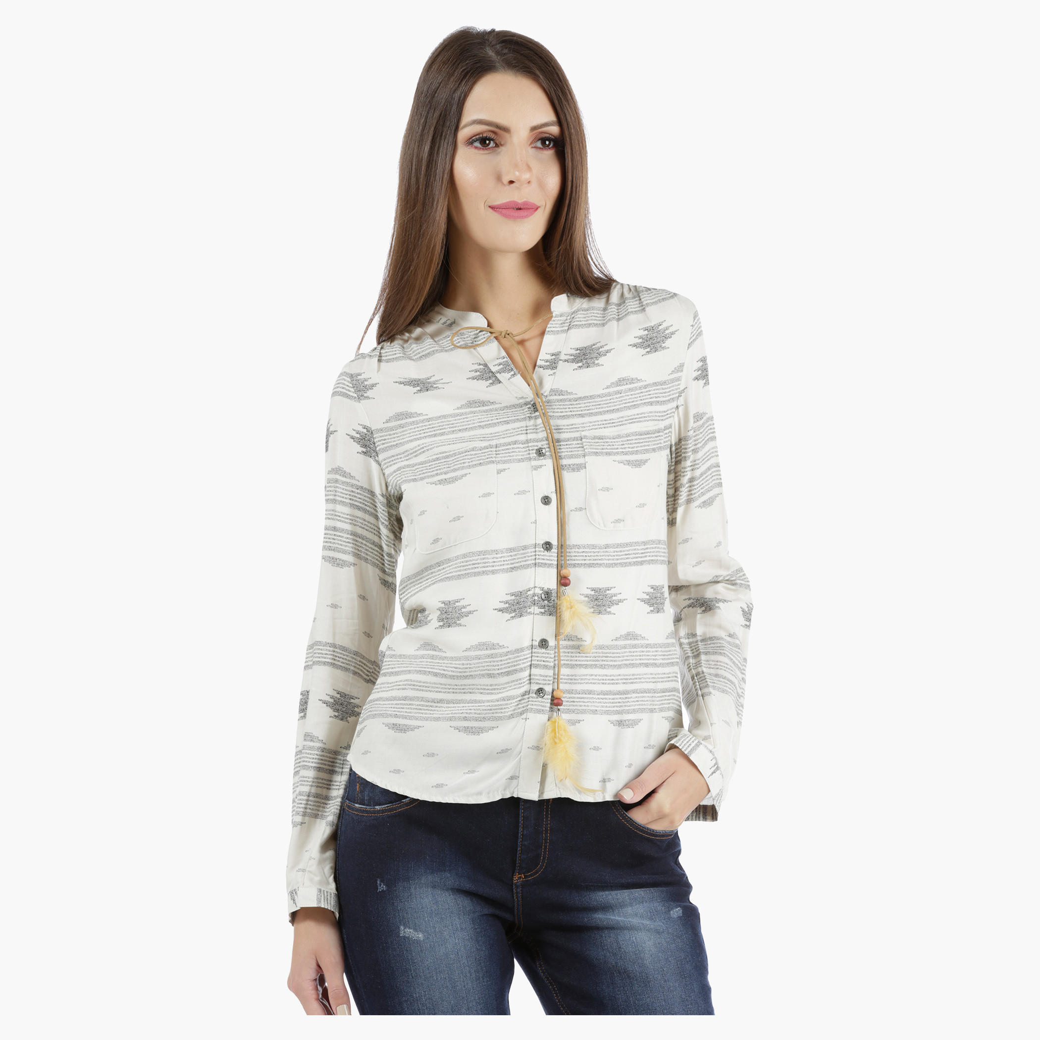 Lee Cooper Top in Regular Fit-women-clothing-shirtsandblouses-blouses-image-5