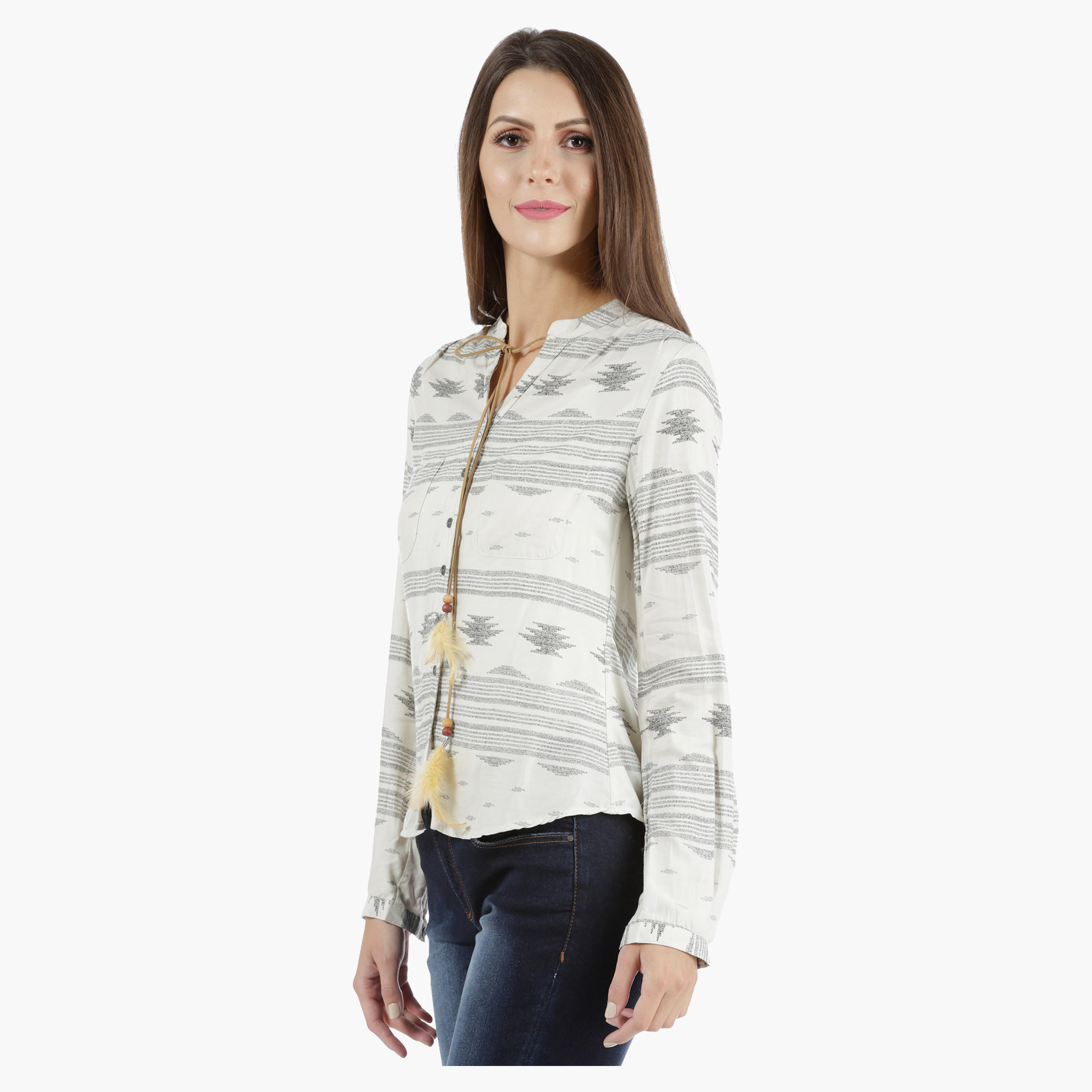 Lee Cooper Top in Regular Fit-women-clothing-shirtsandblouses-blouses-image-3