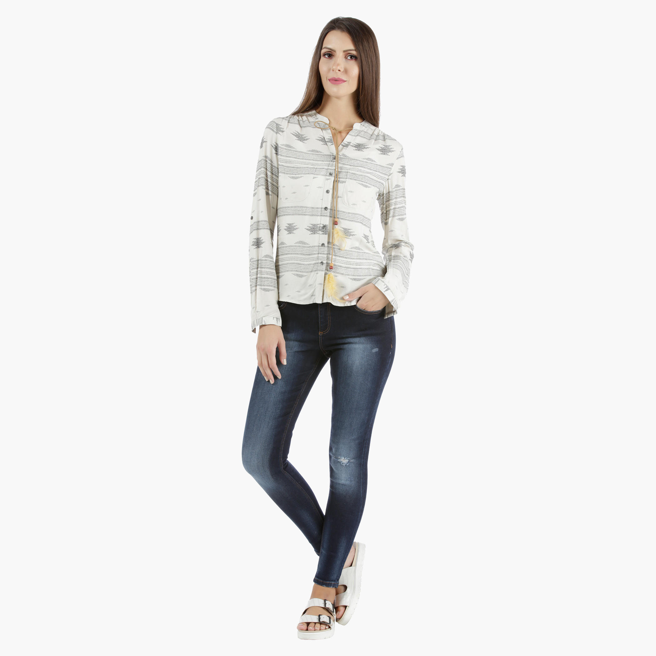 Lee Cooper Top in Regular Fit-women-clothing-shirtsandblouses-blouses-image-1