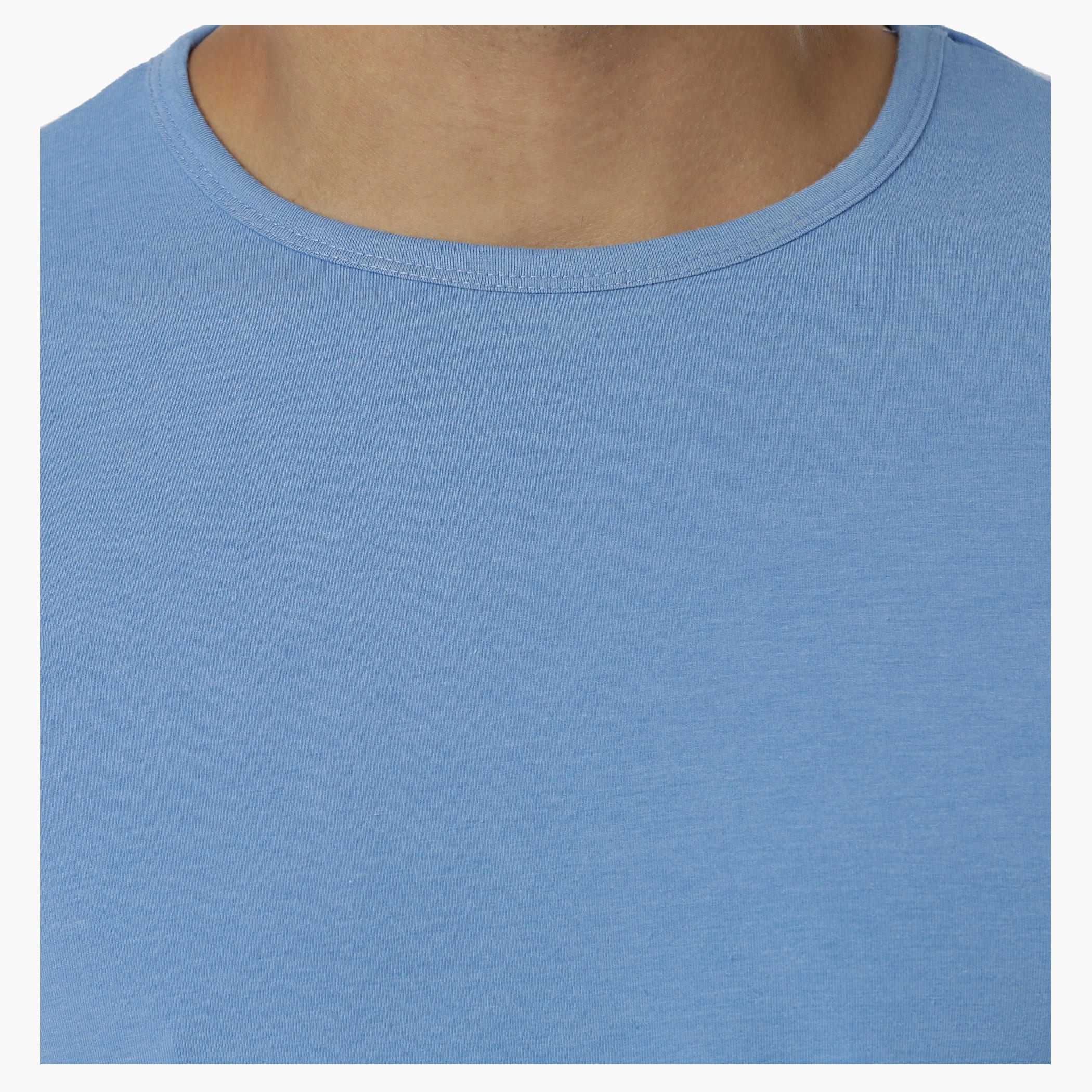 Lee Cooper Basic T-Shirt with Round Neck and Short Sleeves in Muscle Fit-men-clothing-tshirtsandpolos-tshirts-image-4