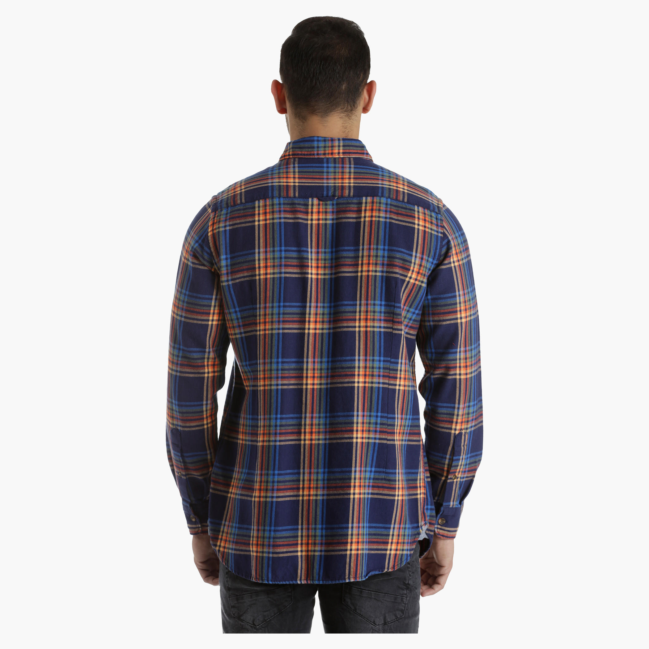 Lee Cooper Yarn-Dyed Cotton Shirt in Regular Fit-men-clothing-shirts-image-2
