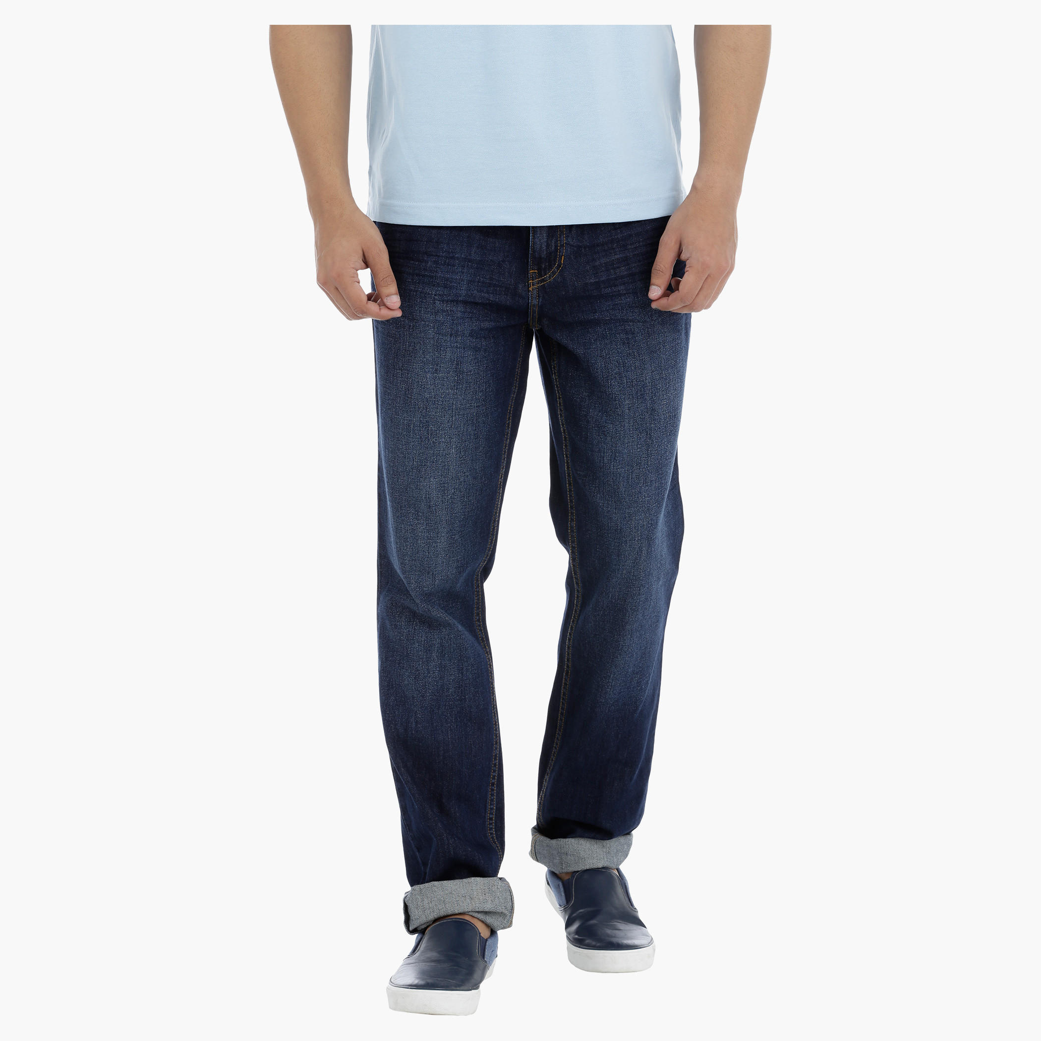 Lee Cooper Full Length Jeans in Straight Fit-men-clothing-bottoms-jeans-image-1