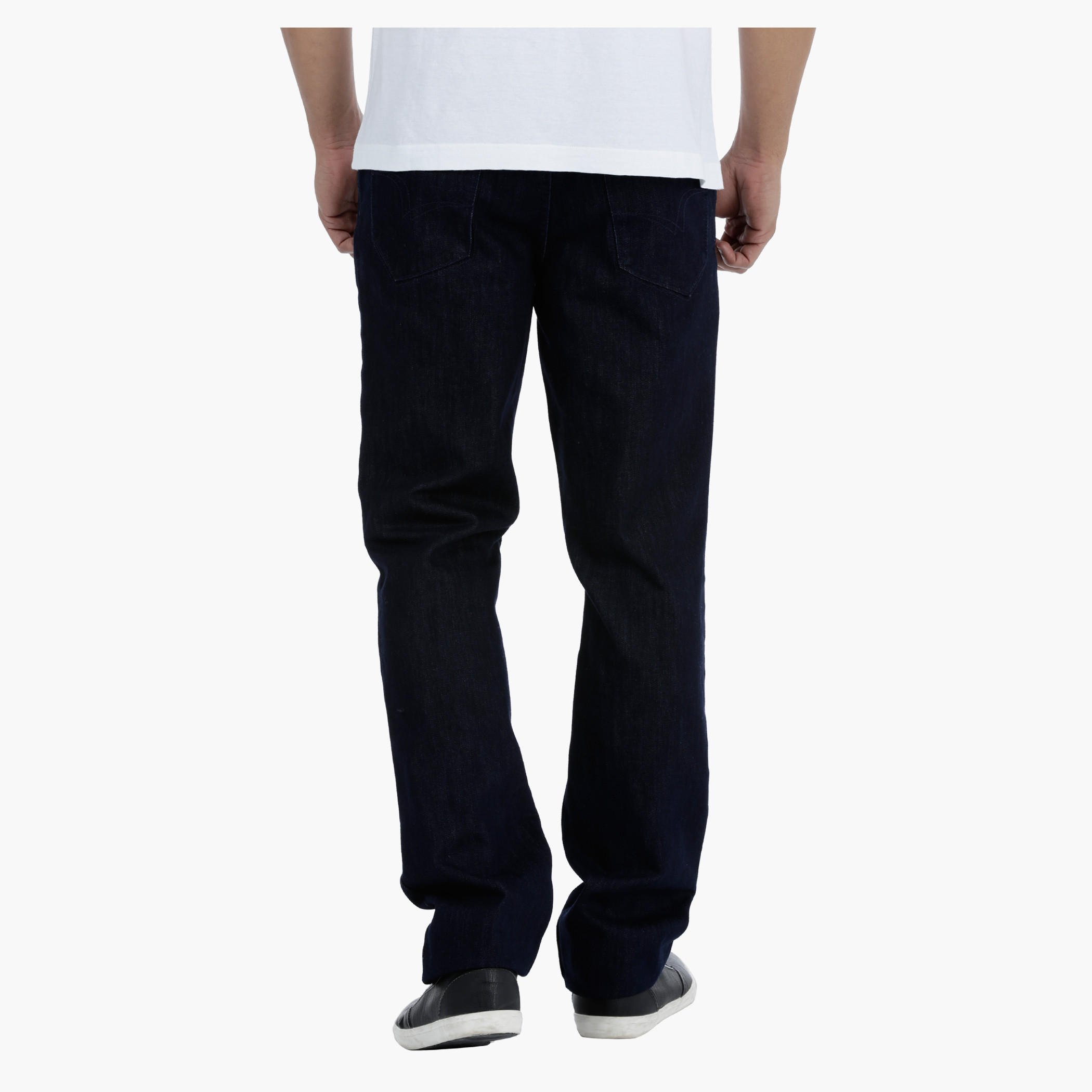 Lee Cooper Medium Rise Jeans in Straight Fit-men-clothing-bottoms-jeans-image-2