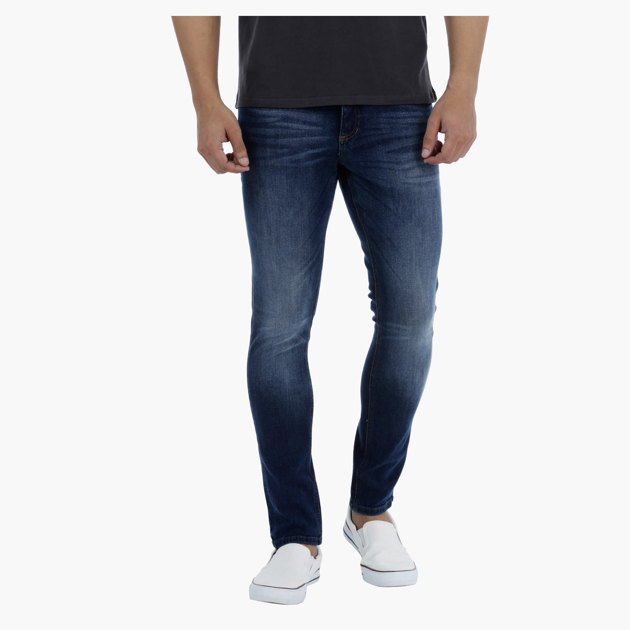 Lee Cooper Skinny Fit Jeans with Whiskered Finish-men-clothing-bottoms-jeans-image-6