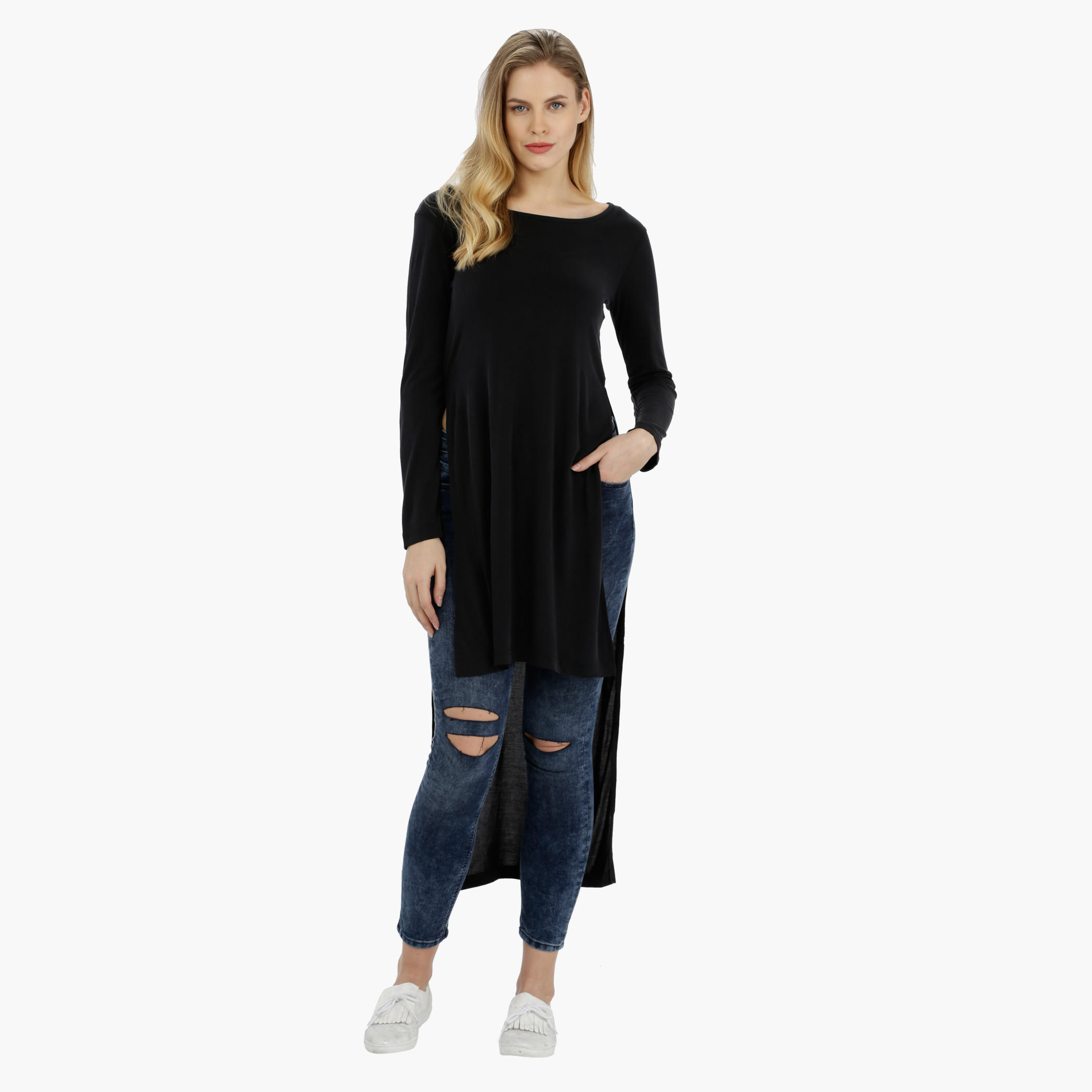 Lee Cooper Ripped Jeggings-women-clothing-bottoms-jeans-image-5