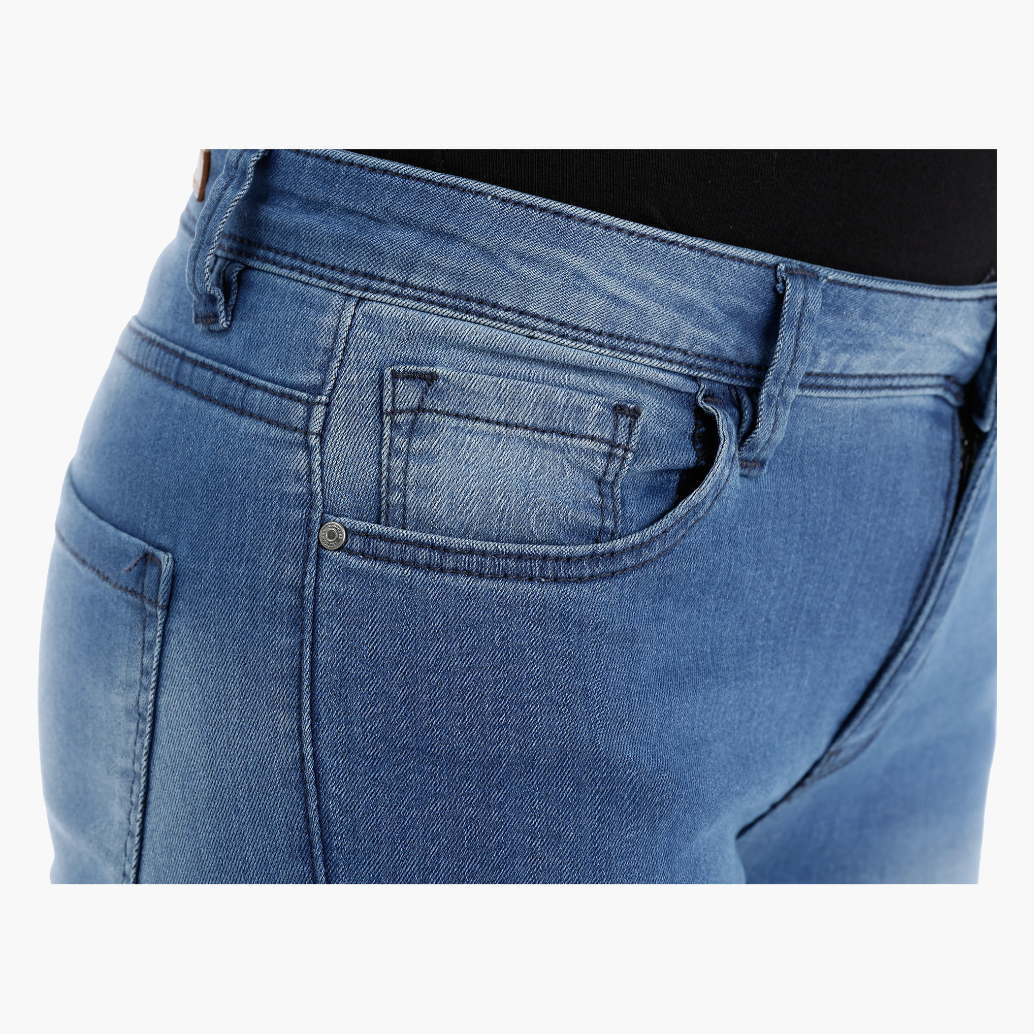 Lee Cooper Skinny Jeans with Ripped Effect-women-clothing-bottoms-jeans-image-4